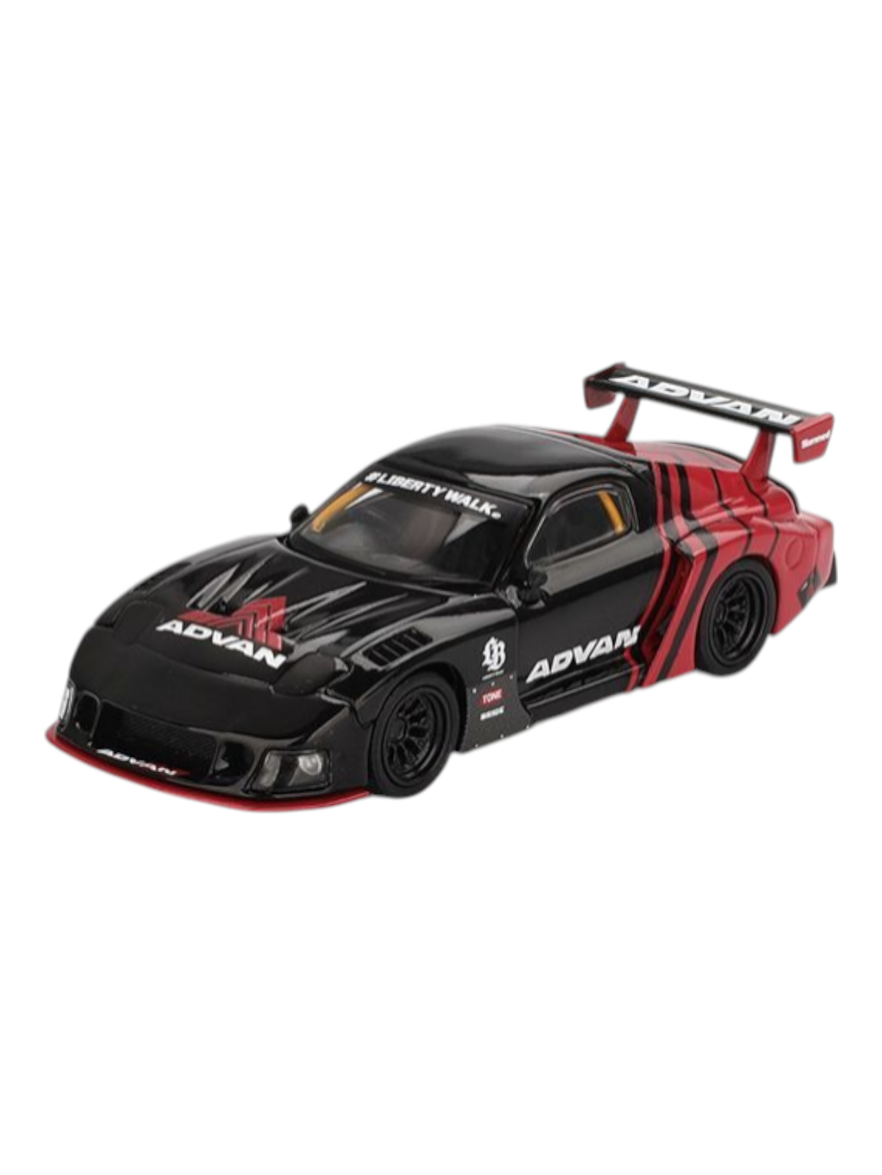 Mini GT Mazda RX-7 LB-Super Silhouette (Advan) Code - 983 1:64 Scale