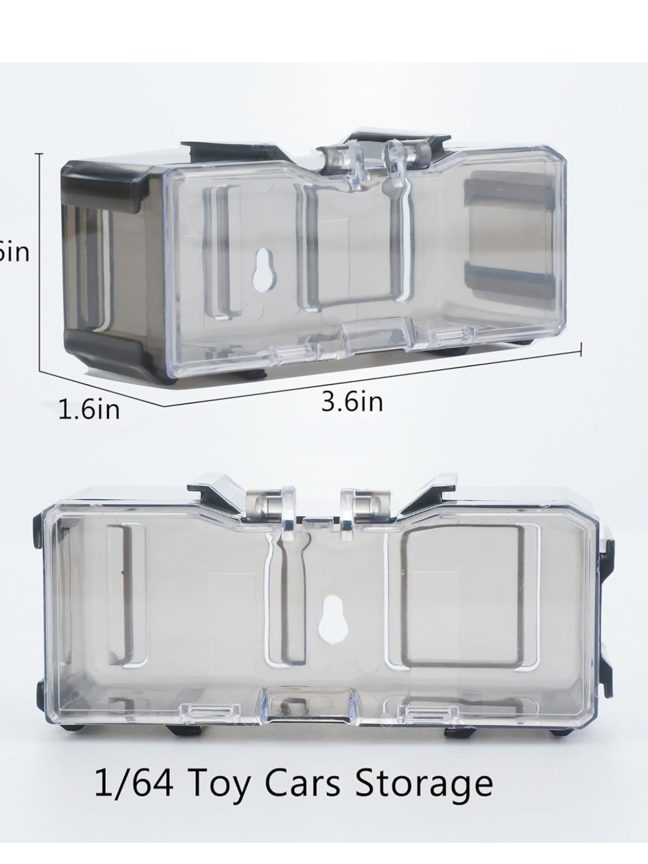 Interlocking Car Storage Case For Hotwheels 1:64 Scale