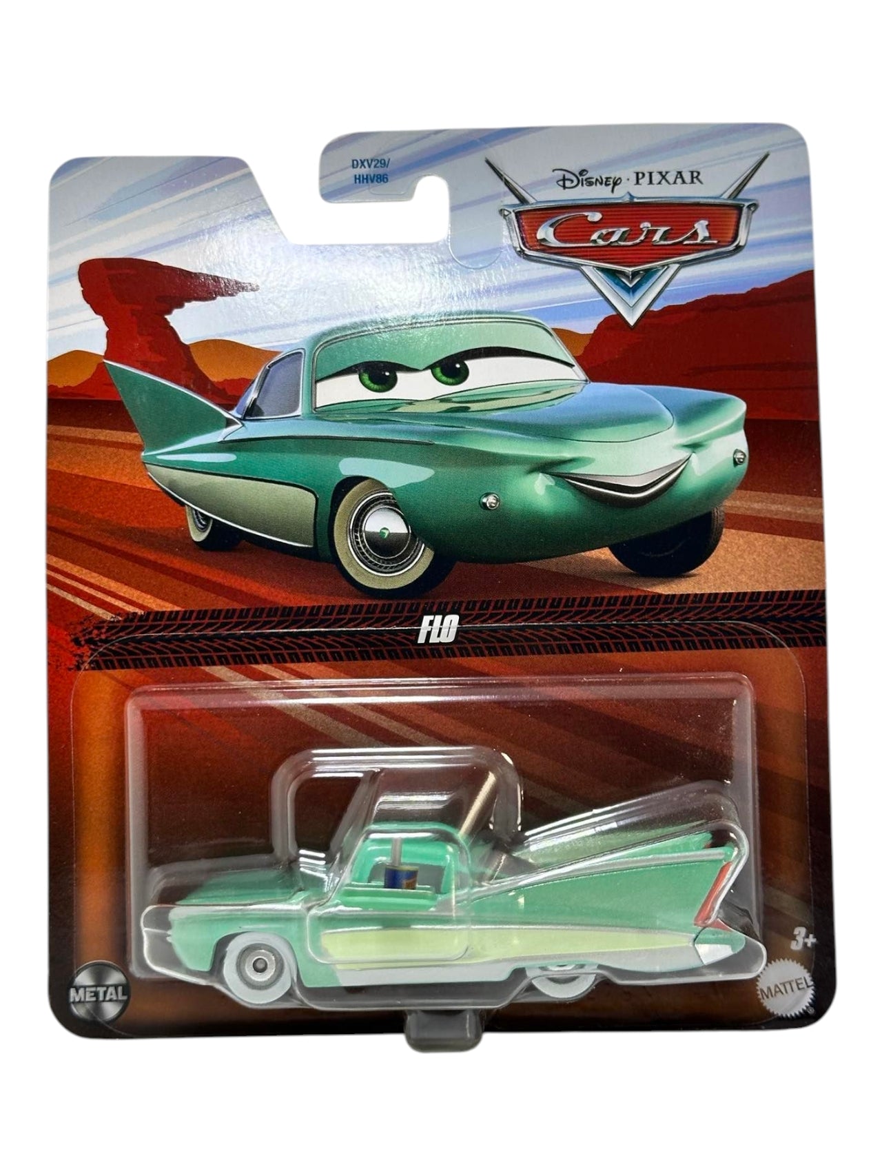 Disney Pixar Cars flo with tray flo con bandeja-flo aveg plateau 1:64 Scale