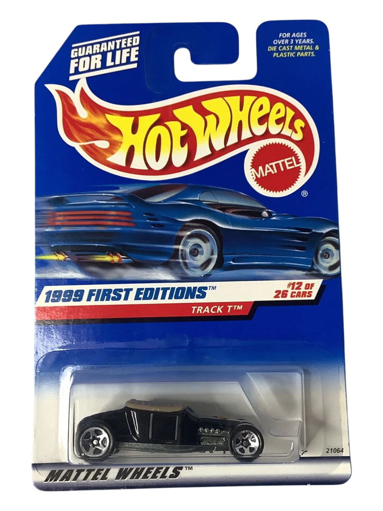 HotWheels 1999 First Editions Track T Imported Mainline 1:64 Scale
