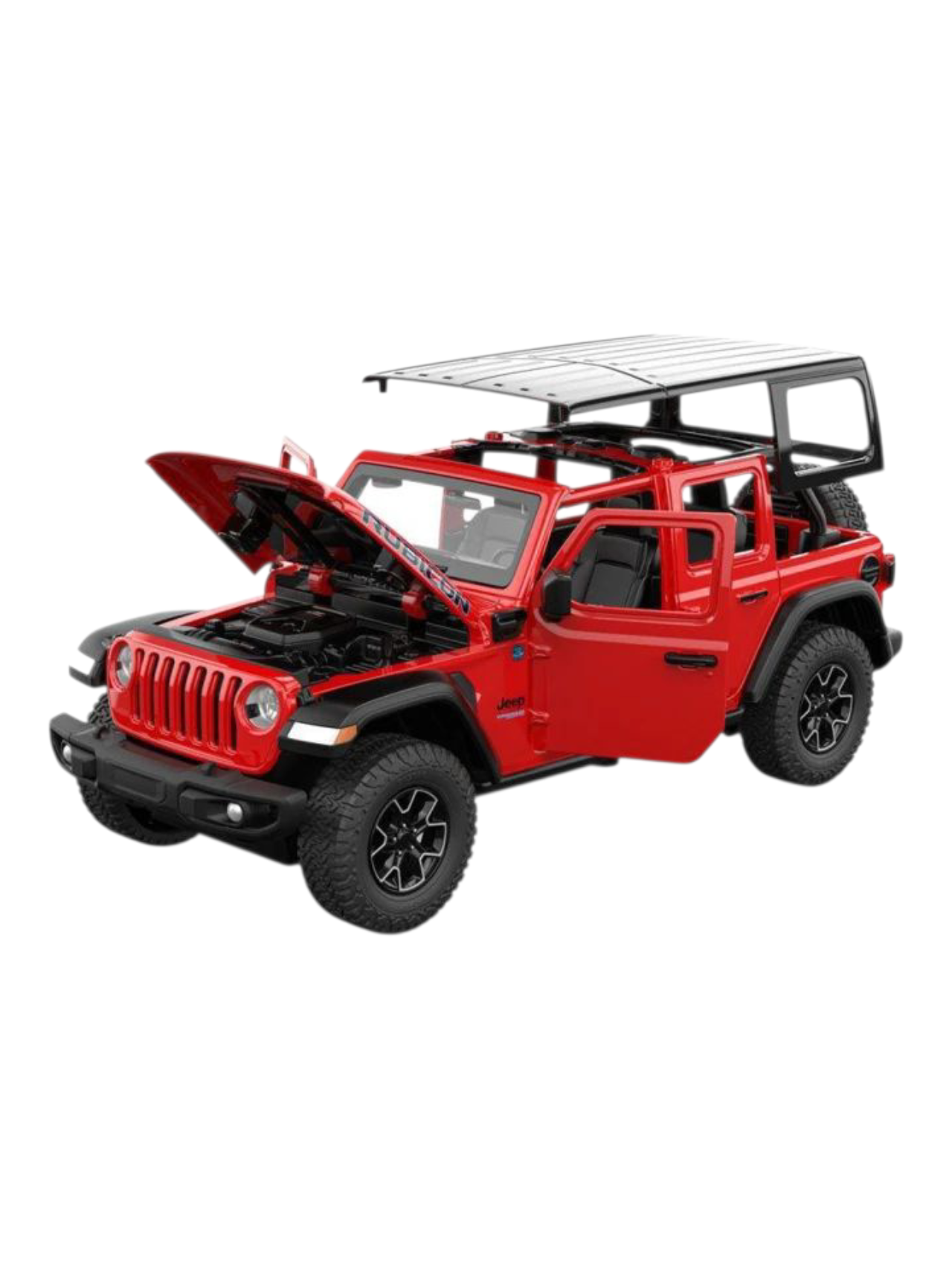 Rastar Jeep Wrangler Rubicon 4xe 1:24 Scale Diecast