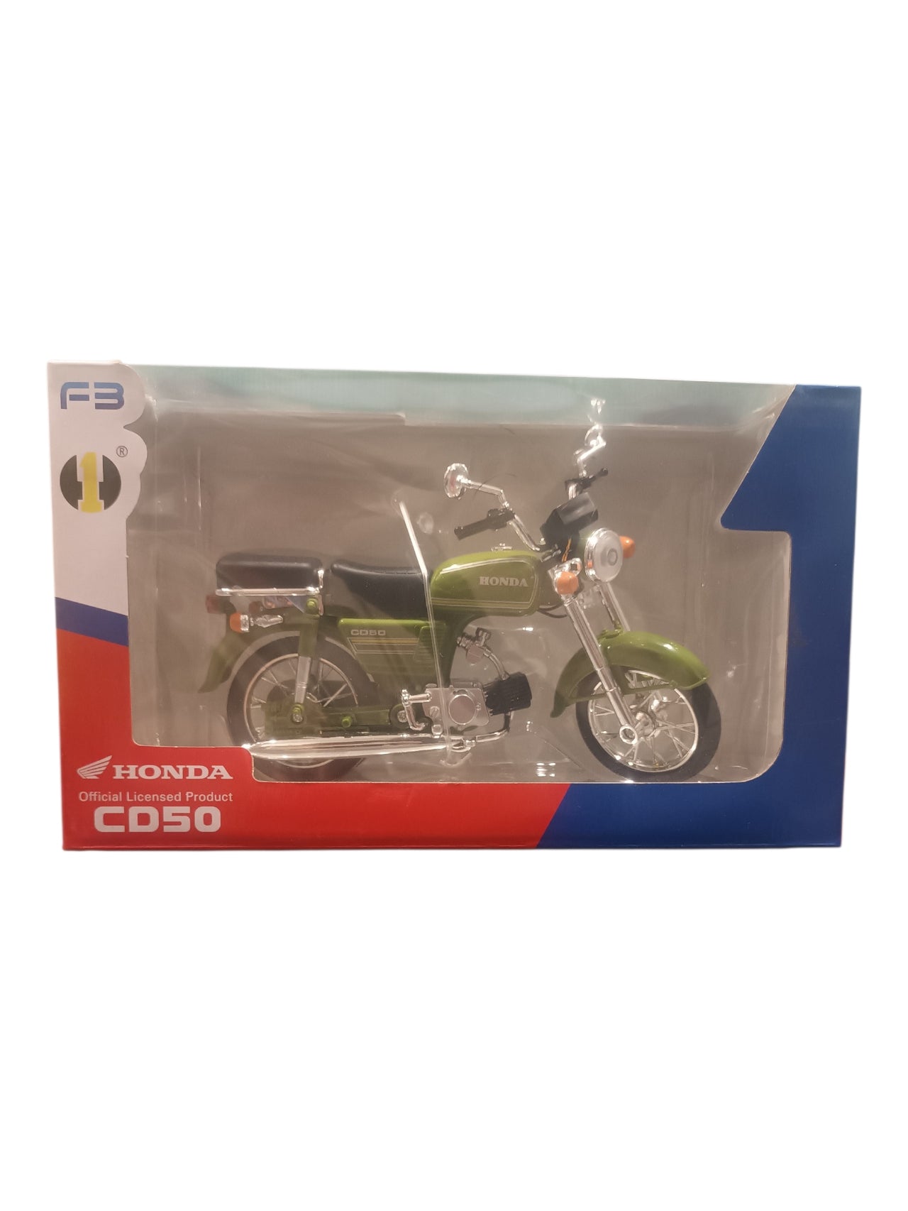 Toy Honda CD50 Street Baik Diecast Model Imported 1:10 Scale