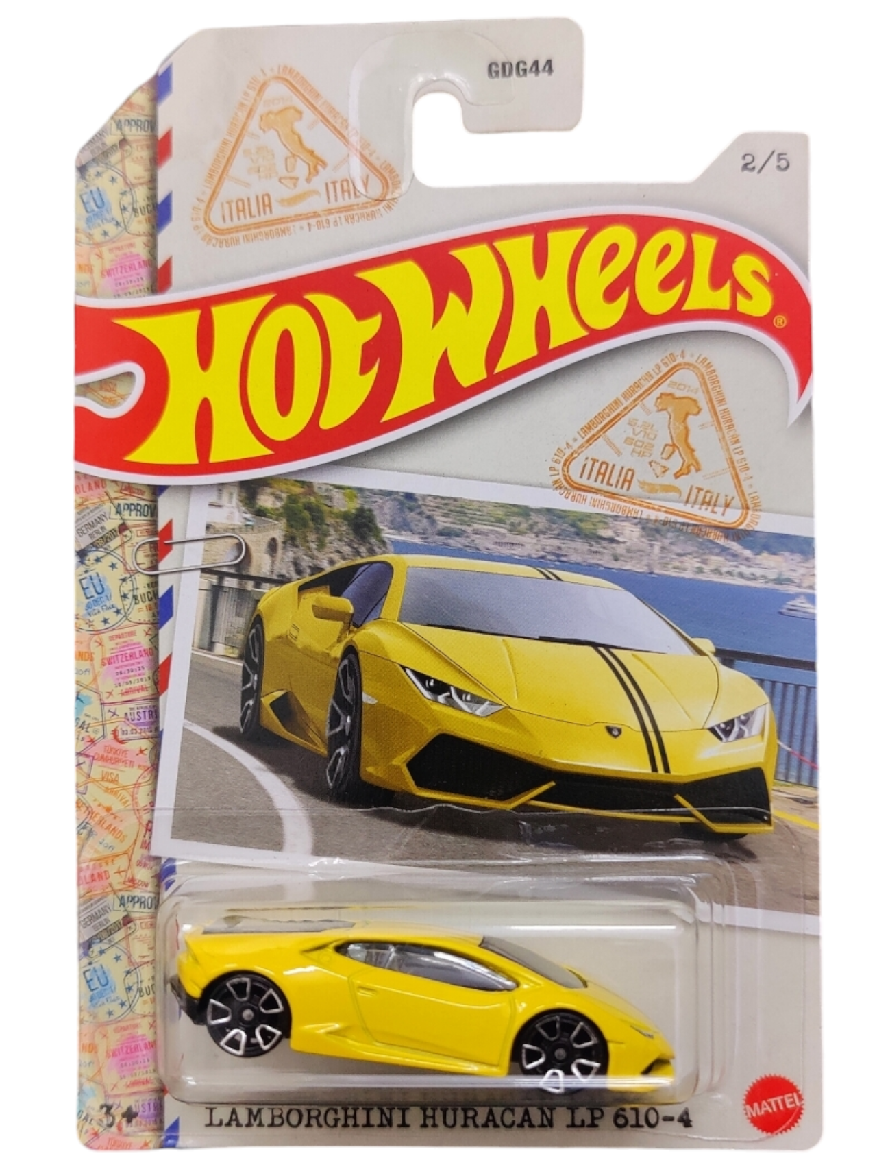 HotWheels Lamborghini Huracan LP 610-4 Imported Mainline Card Art 1:64 Scale
