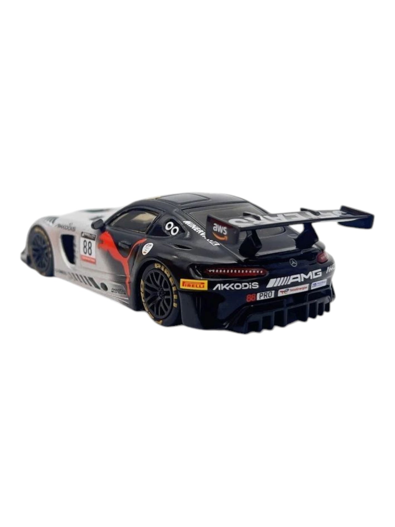HotWheels Mercedes-AMG GT3 Imported Premium 1:43 Scale (With protector)