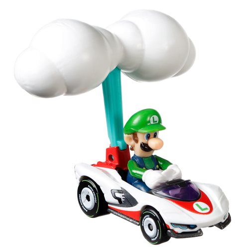 HotWheels Mariokart series Luigi Standard kart Imported 1:64 Scale