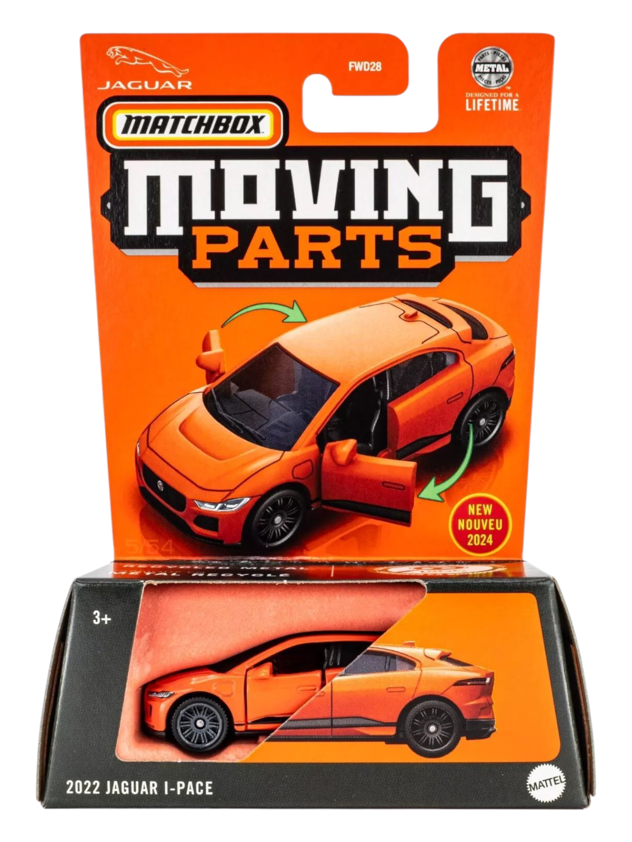 Matchbox Moving Parts 2022 Jaguar I-Pace 1:64 Scale