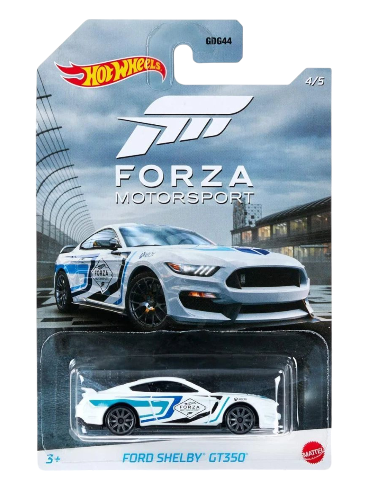 HotWheels Forza Motorsport Ford Shelby GT350 Imported Mainline Card Art 1:64 Scale