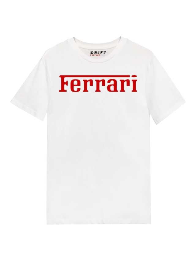 Drift culture Ferrari edition oversized tshirt
