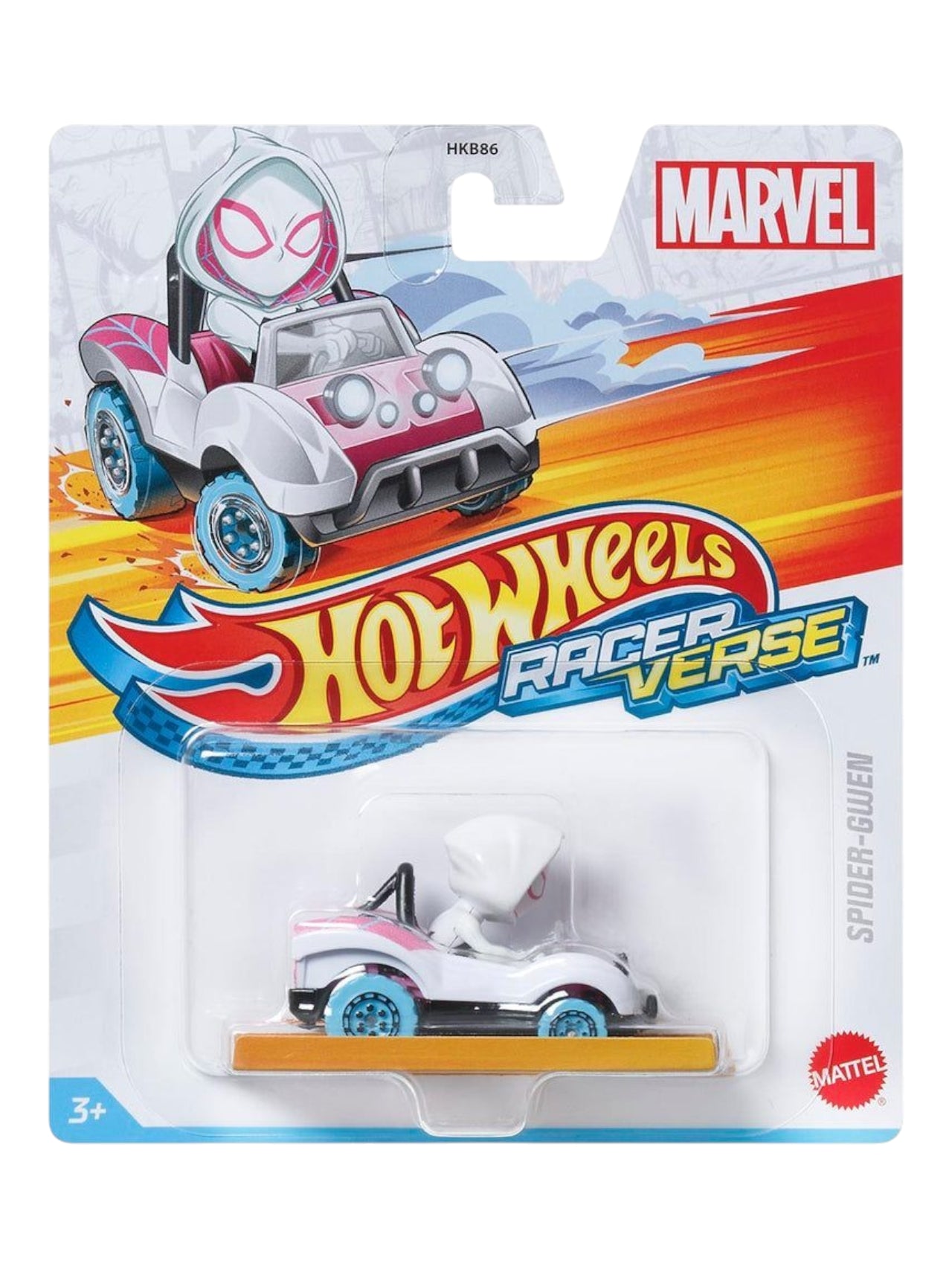 Hotwheels racer Verse spider-gwen 1:64 Scale