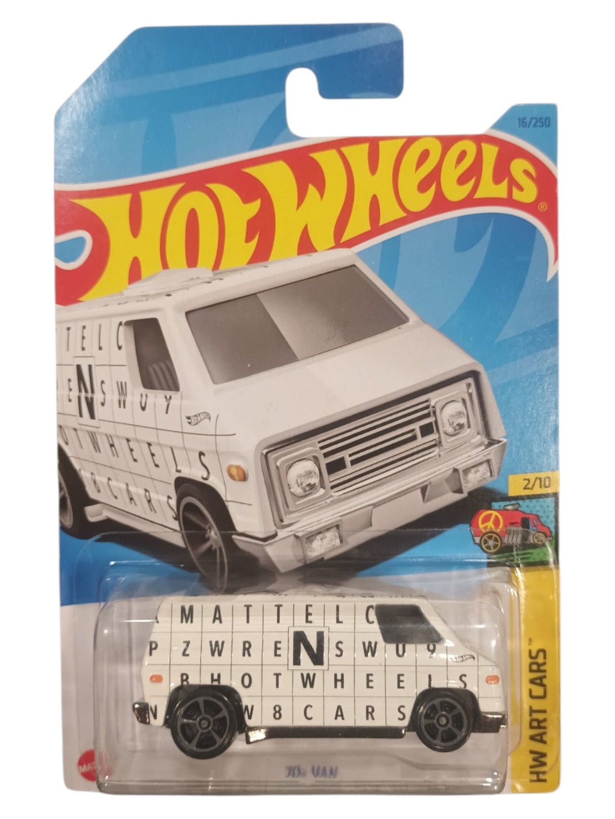 Hotwheels 70s Van Imported Mainline 1:64 Scale