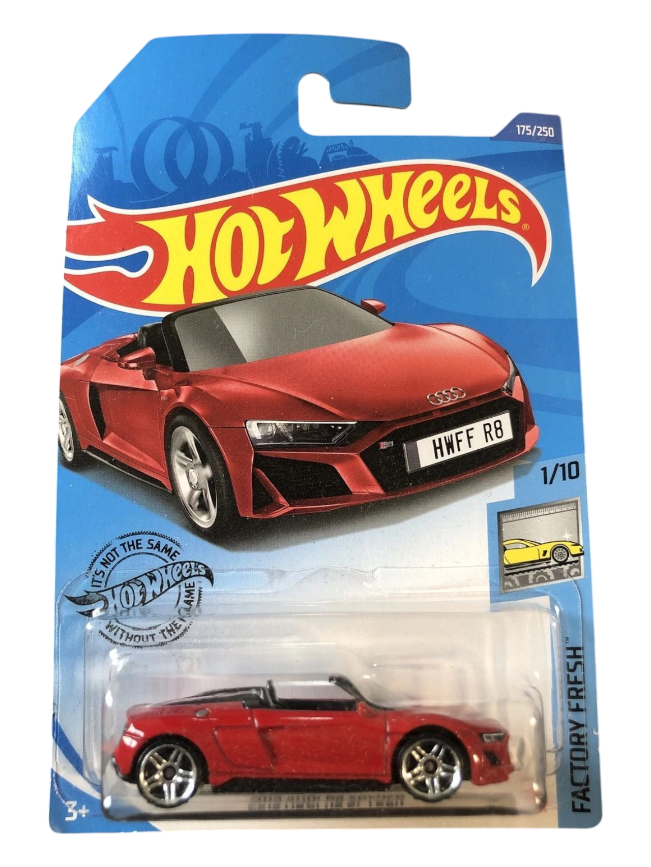 HotWheels 2019 Audi R8 Spyder Imported Mainline 1:64 Scale