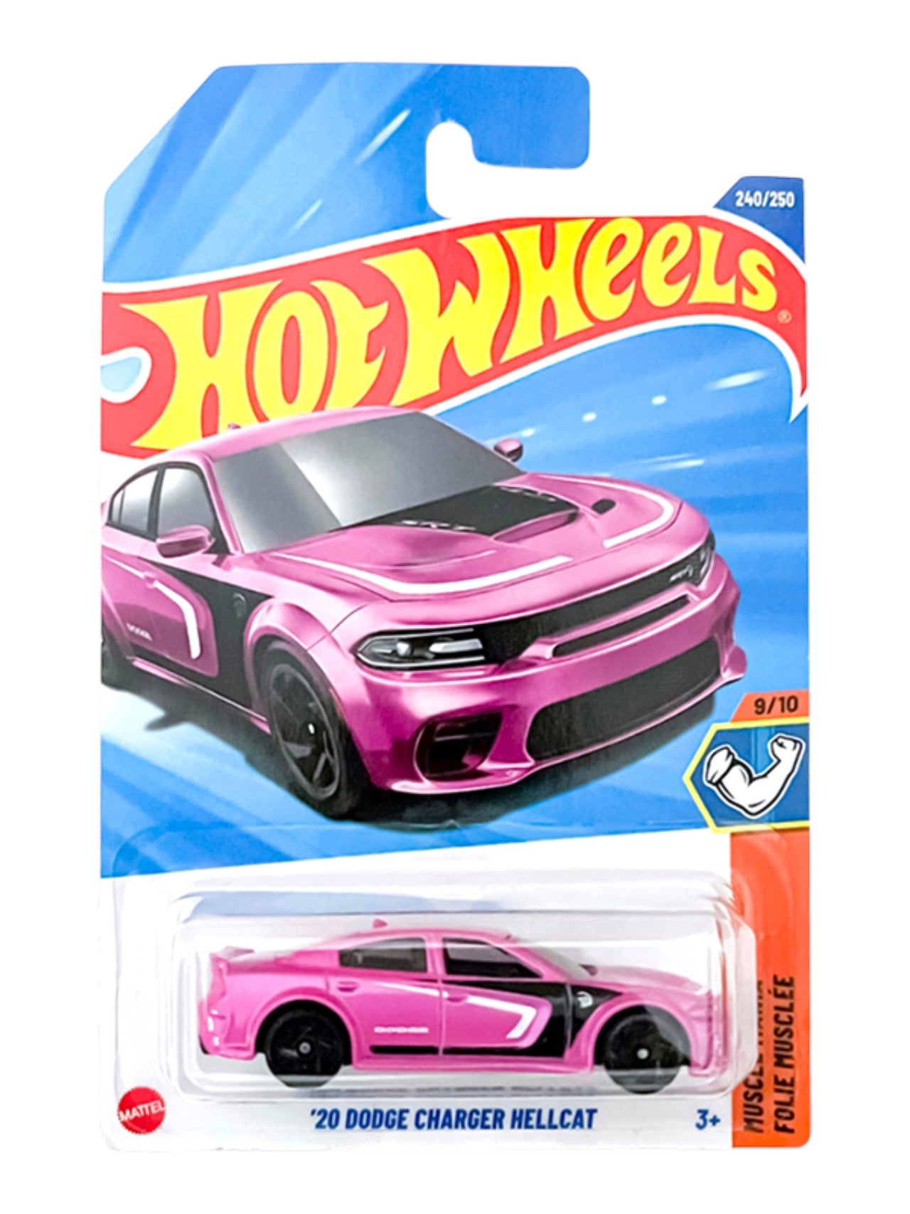 HotWheels 20 Dodge Charger Hellcat Imported Mainline 1:64 Scale | Code: JBB45-N7C6