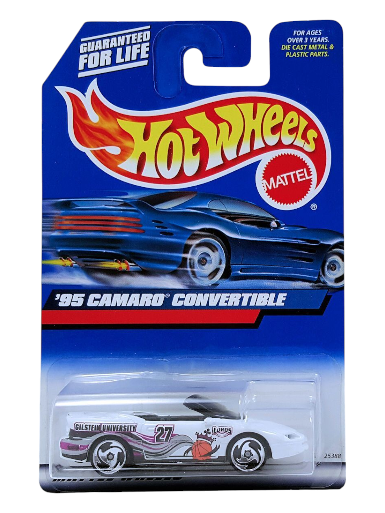 HotWheels 95 Camaro Convertible Imported Mainline 1:64 Scale