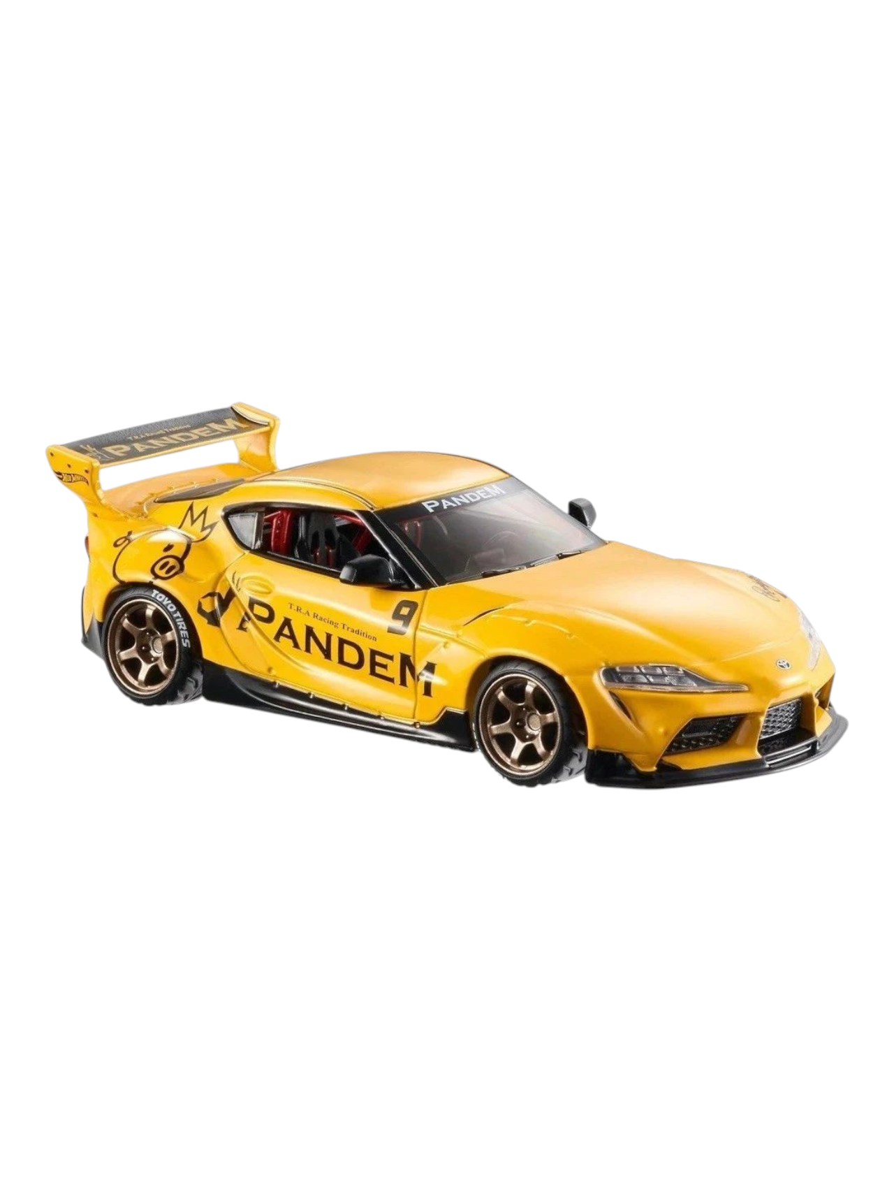 HotWheels Toyota Supra GR Pandem Widebody/Carrosseries Larges Imported Premium 1:43 Scale (With Protector)
