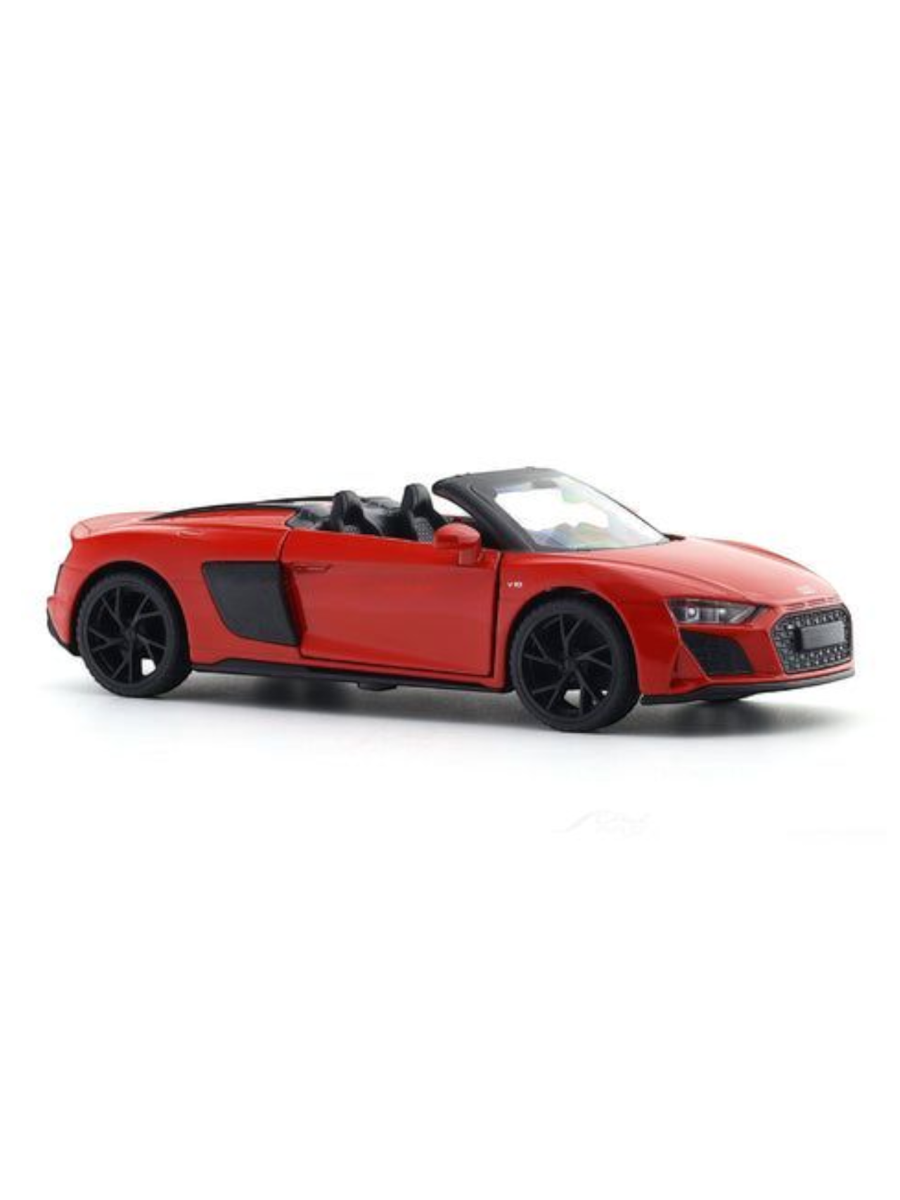 Audi R8 Spyder 1:32 MSZ licensed pullback diecast Scale Model car