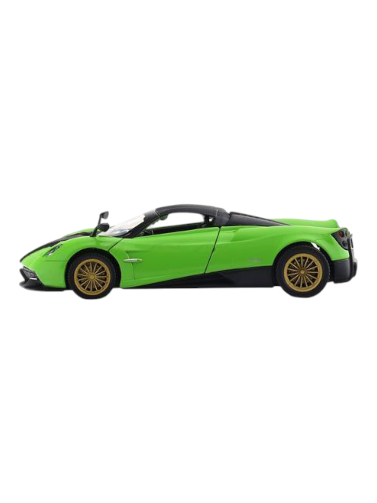 MSZ Pagani Huayra Green 1:32 licensed pullback diecast Scale Model car