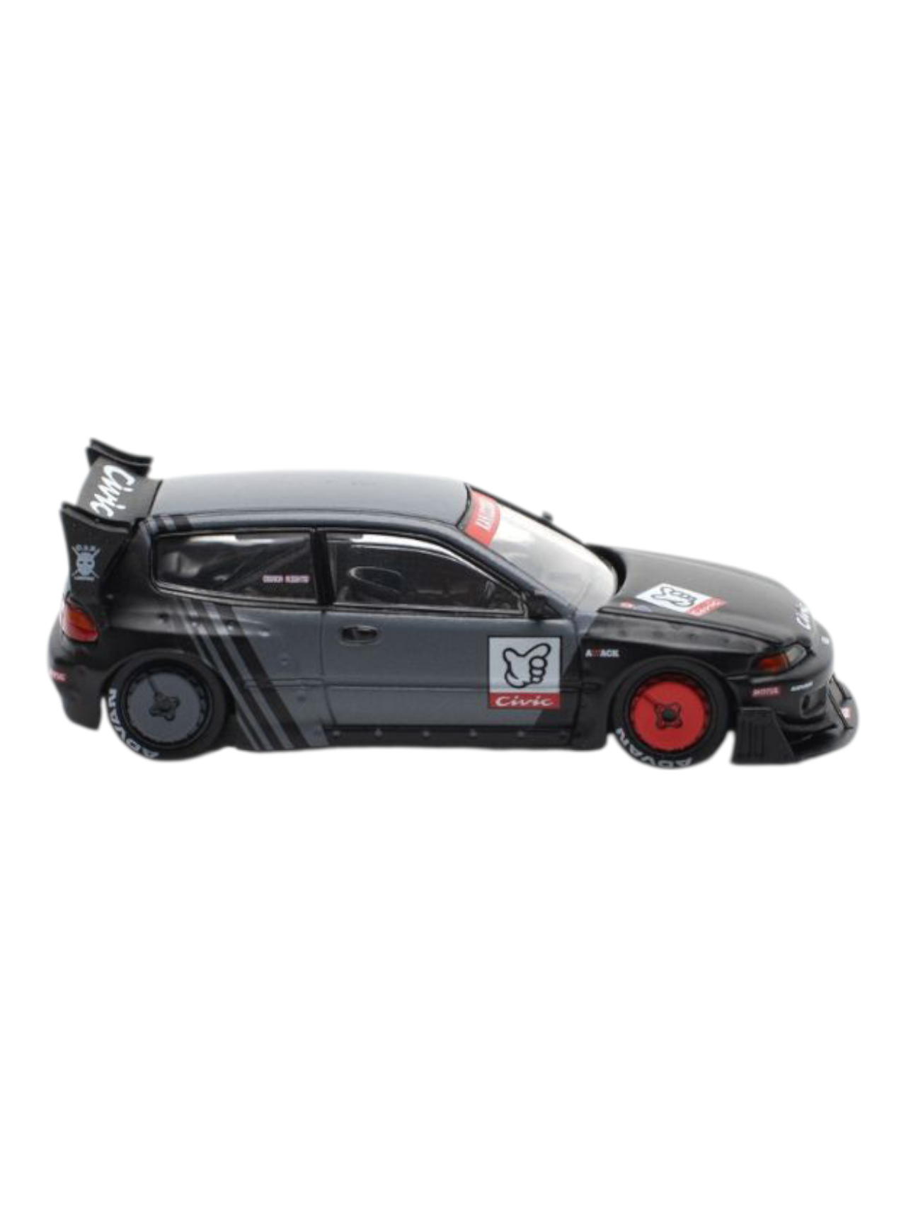 Pop Race PR64-163 Pandem Civic EG6 1:64 Scale