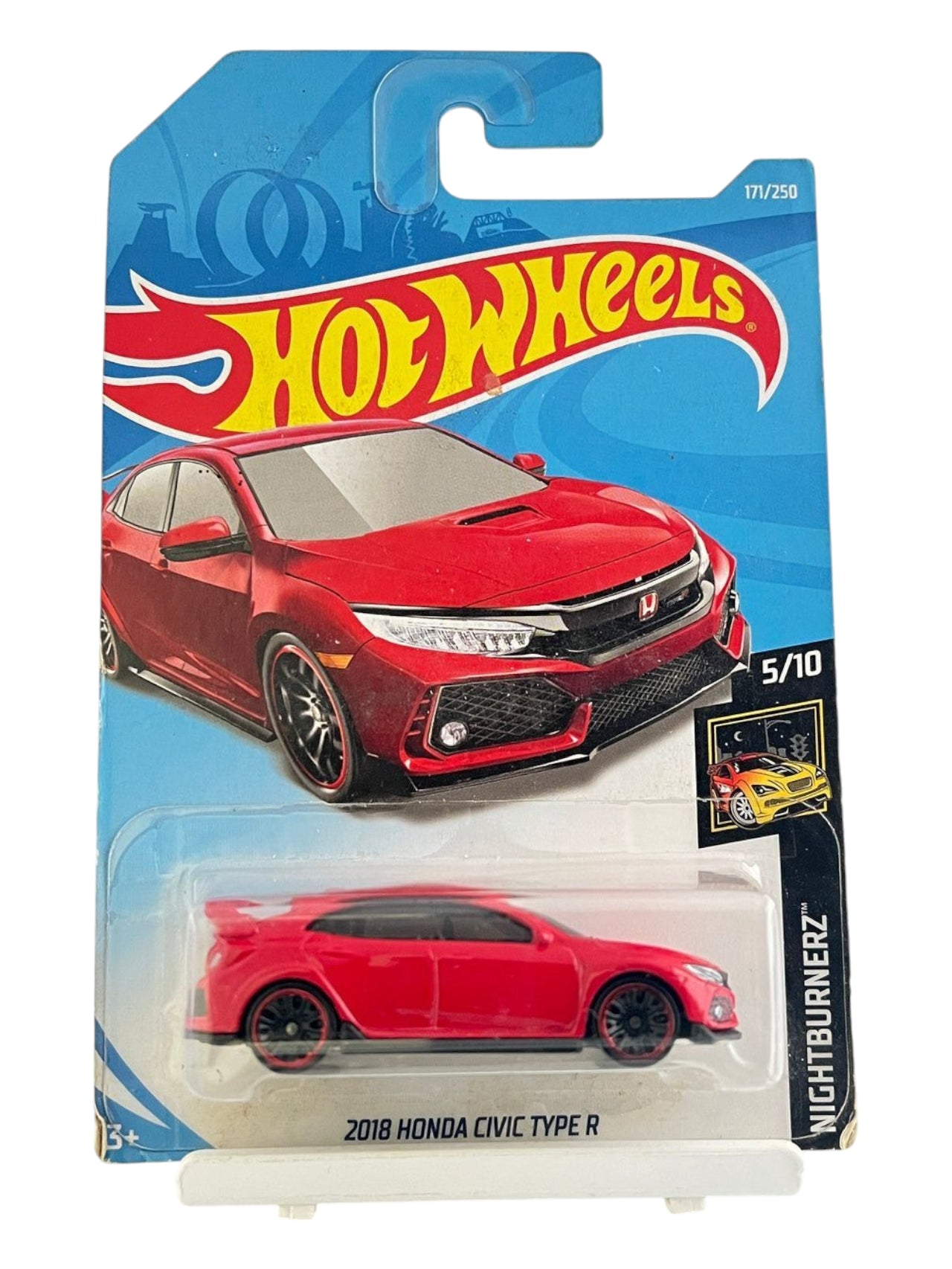 Hotwheels 2018 Honda civic type r imported mainline 1:64 Scale