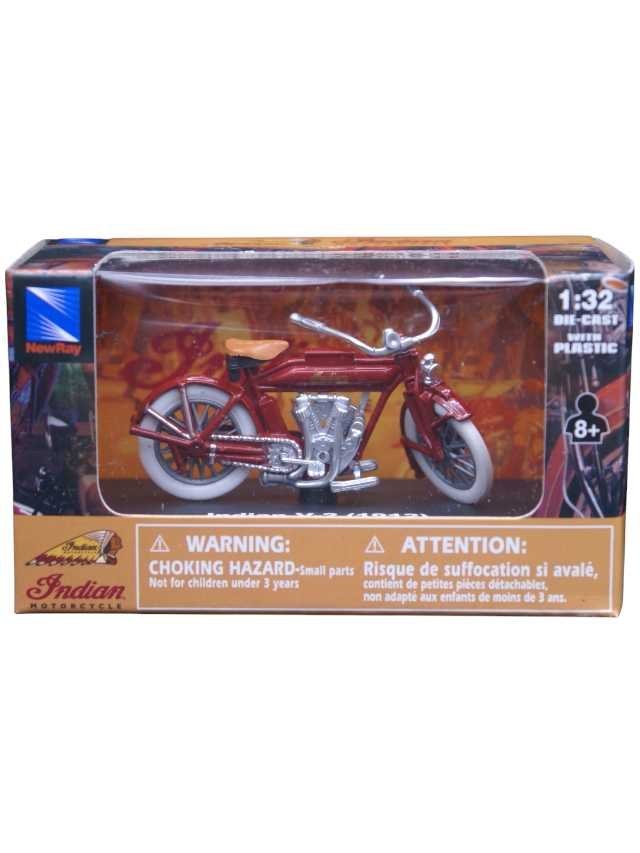 Indian Motorcycle Indian V-2 (1912) 1:32 Scale (Blister Damaged)