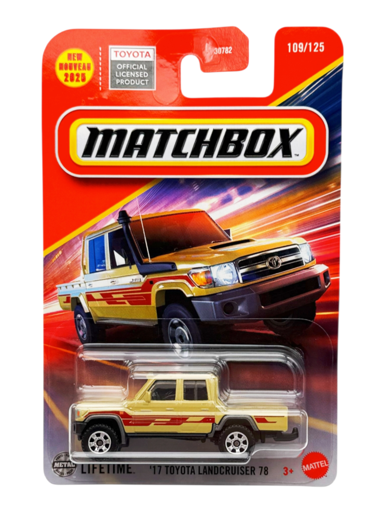 Matchbox 17 Toyota Landcruiser 78 Imported Mainline 1:64 Scale
