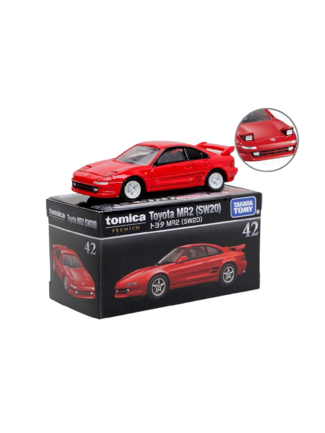Takara Tomy Tomica No.42 Premium Toyota MR2 (SW20) 1:60 Scale Takara Tomy Tomica No.42 Premium Toyota MR2 (SW20) 1:60 Scale