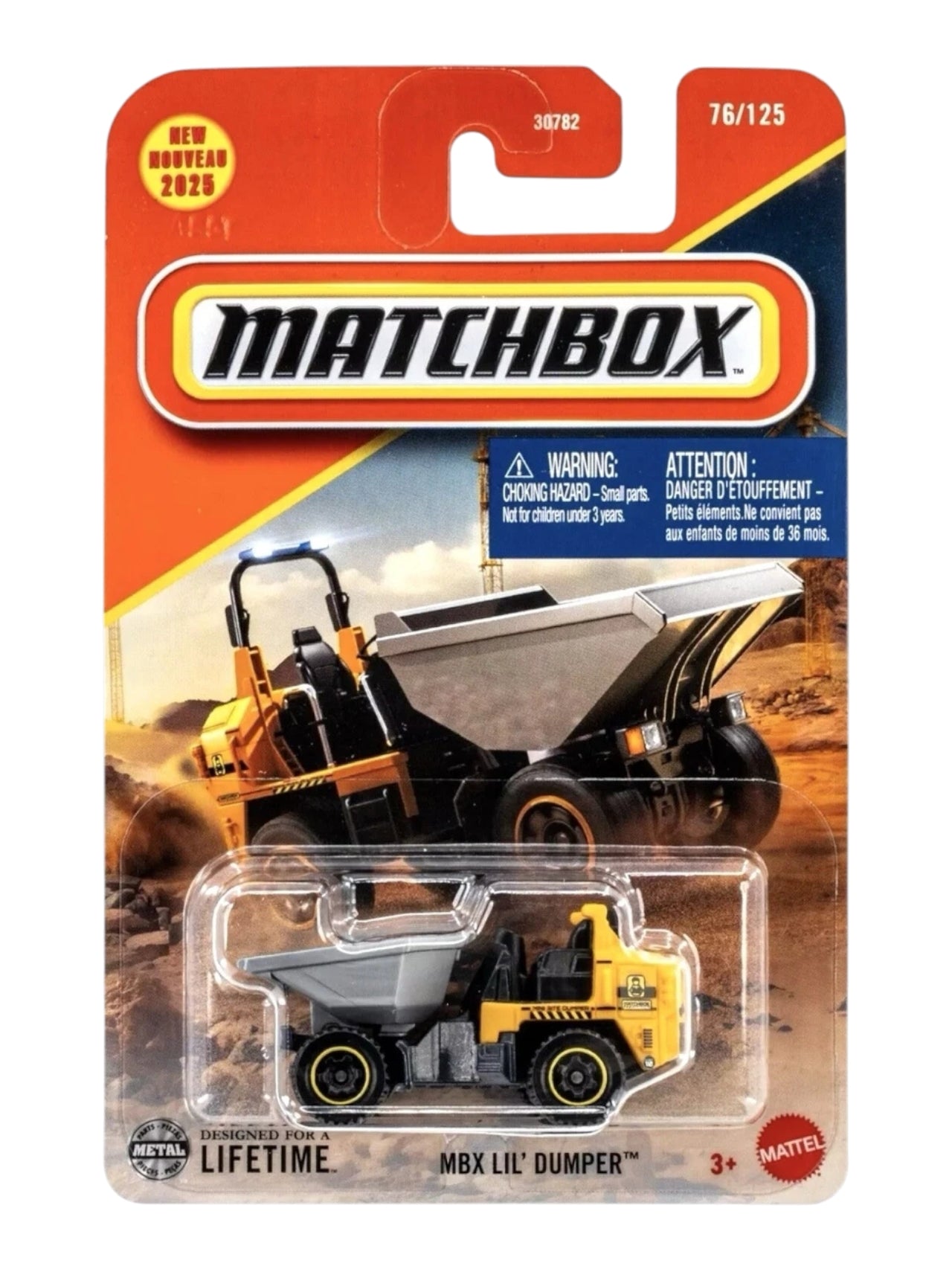 MatchBox mbx lil' dumper imported mainline 1:64 Scale
