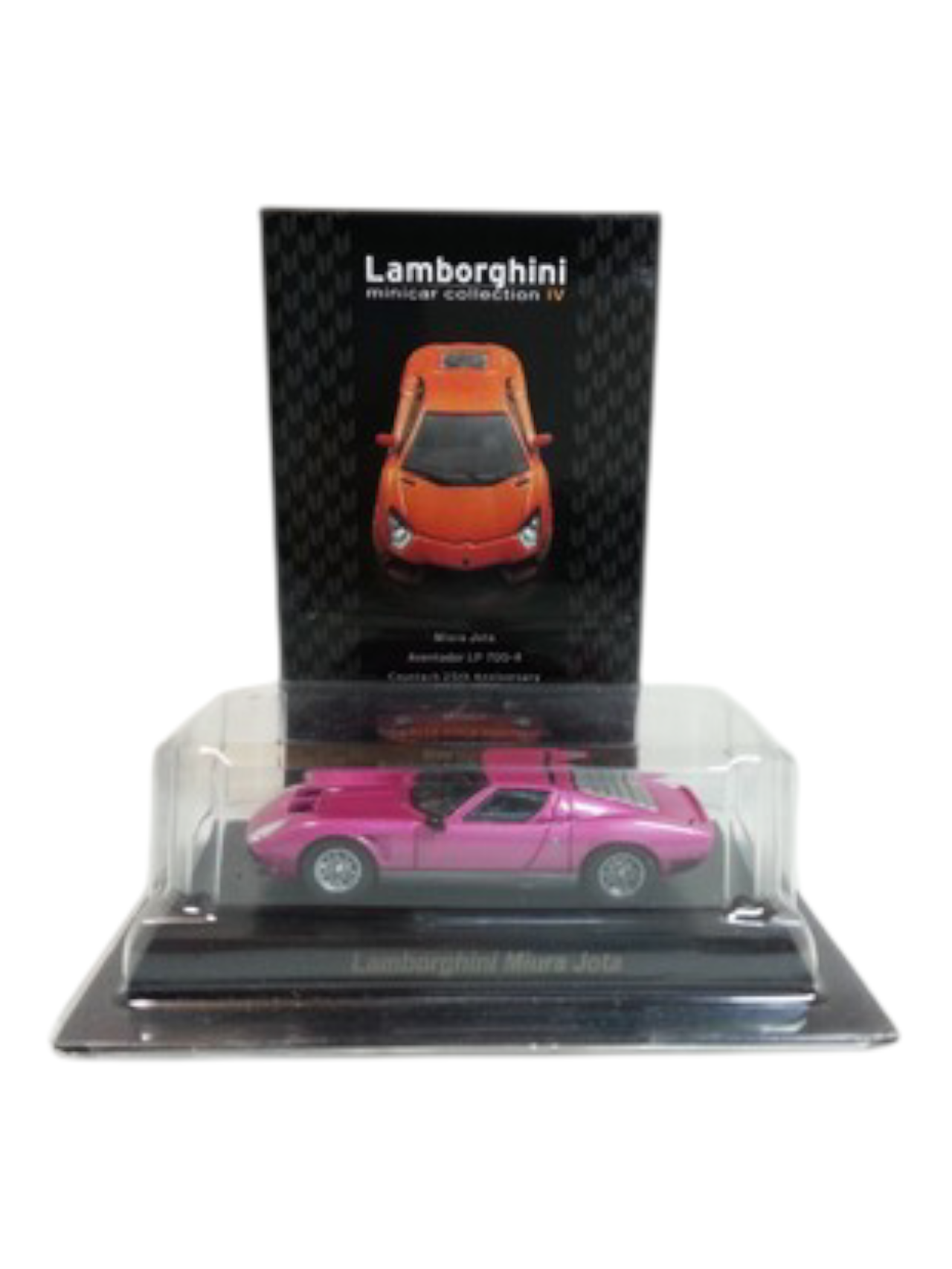 Kyosho CVS Mini Car Collection Vol. 55 Secret Lamborghini 4 Miura