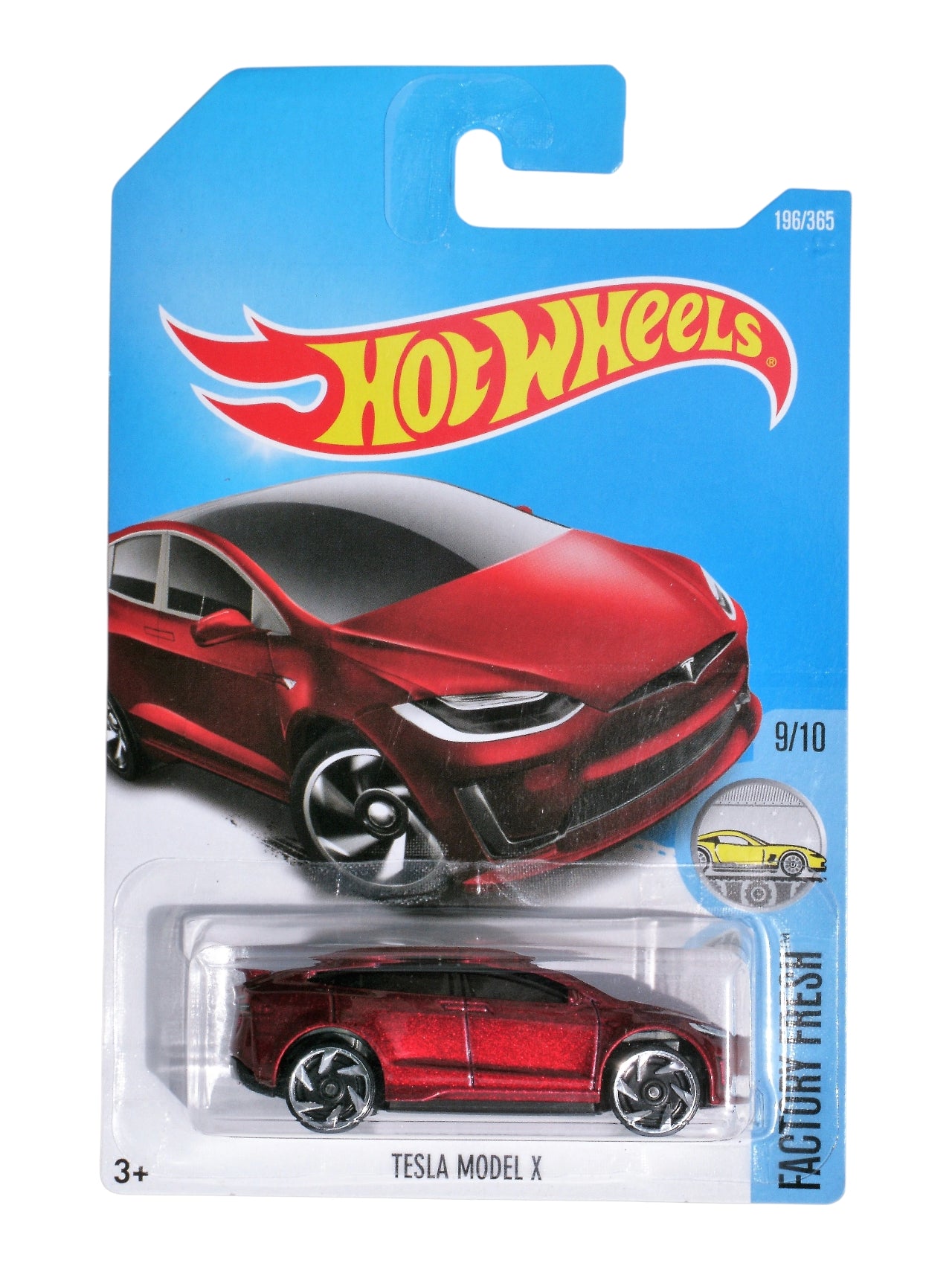 Hot wheels Tesla model x imported mainline 1:64 Scale