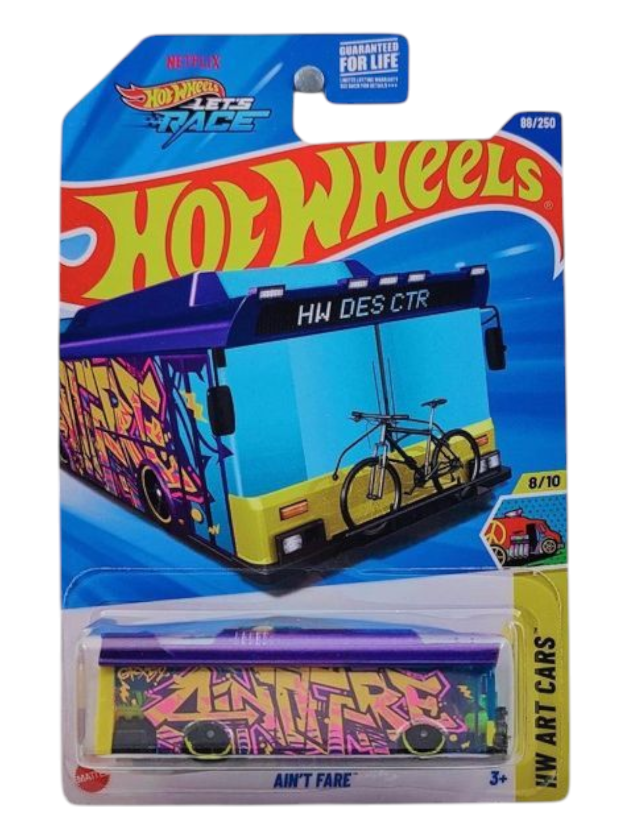 HotWheels HW Art Cars Ain't Fare Imported Mainline 1:64 Scale