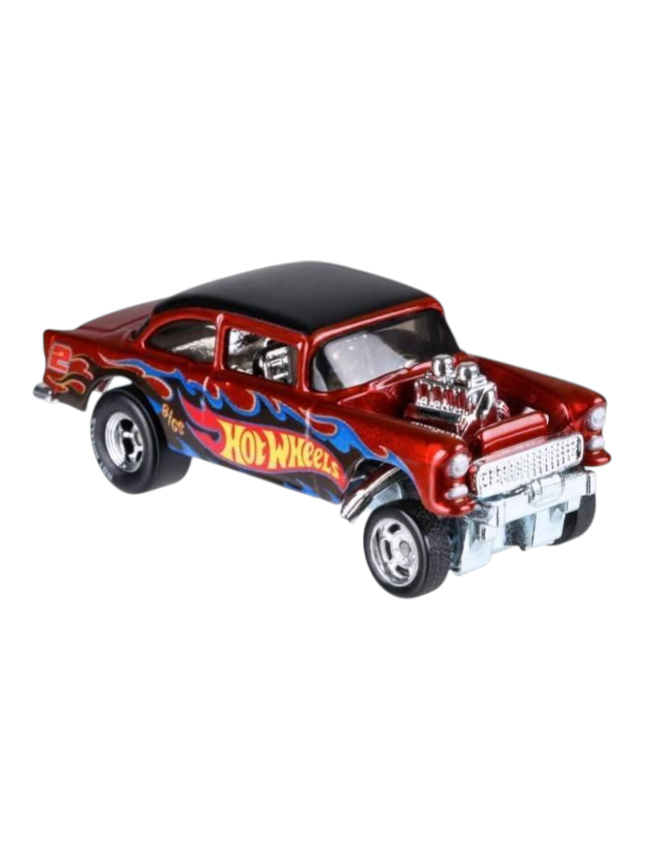 HotWheels 55 Chevy Bel Air Gasser RLC 1:64 Scale (With Protector)