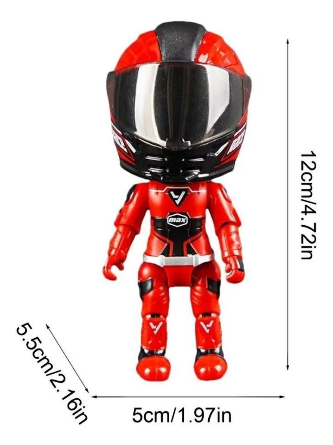 Motorcycle Driver Alloy Diecast