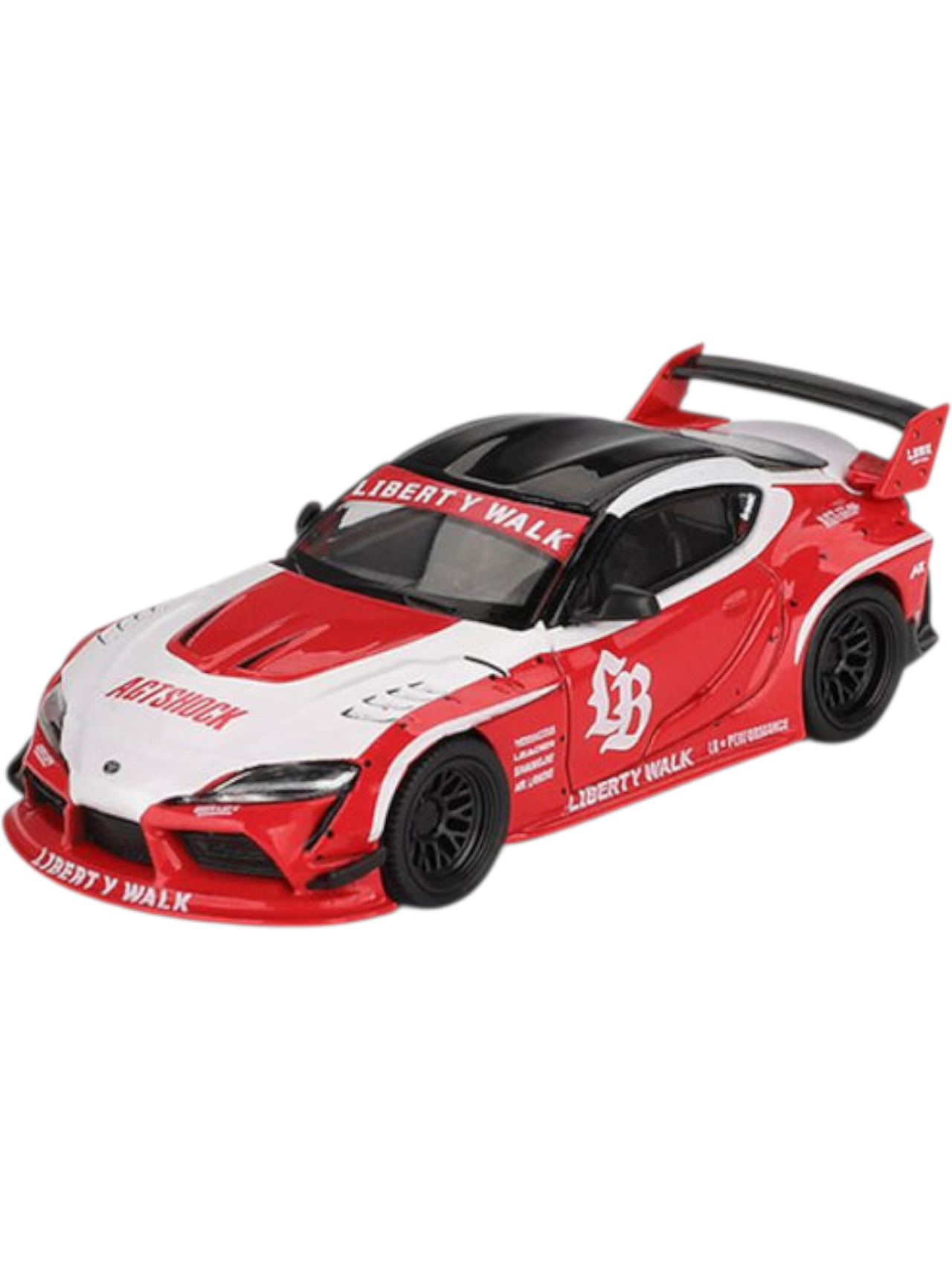 Mini GT #1103: LB★WORKS Toyota GR Supra Red 1:64 Scale