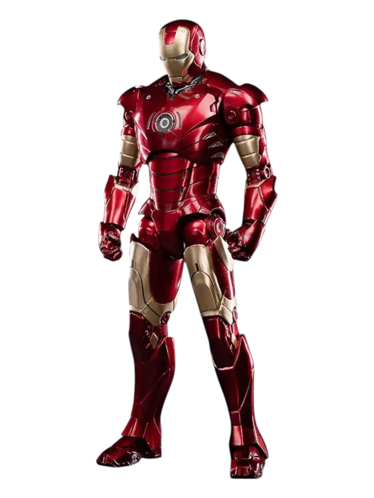 ZD Toys Marvel Studios The Infinity Saga Iron Man MK3 Action Figure 1:10 Scale (Size-7 Inch)
