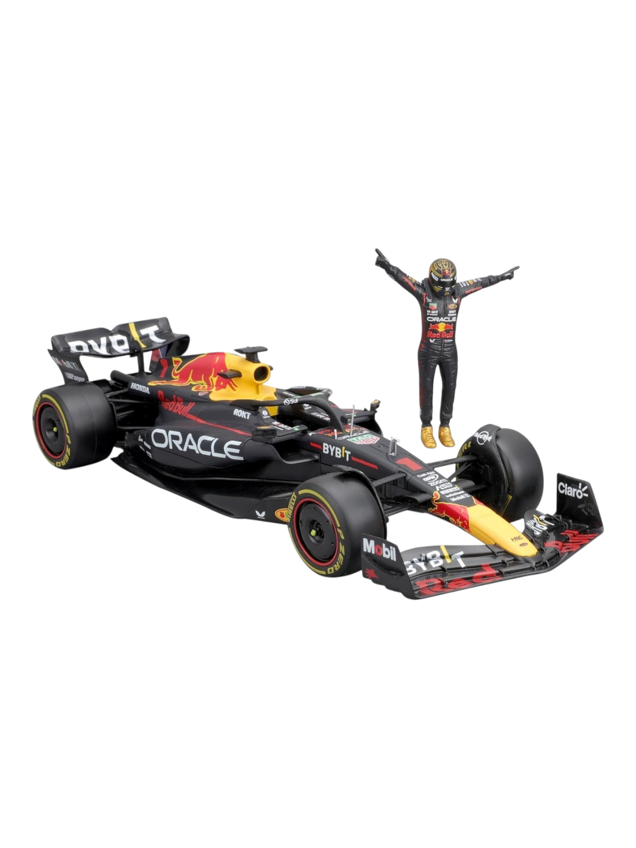 Bburago Formula 1 (F1) Oracle Redbull Racing RB19 3 Times World Champion Diecast 1:24 Scale
