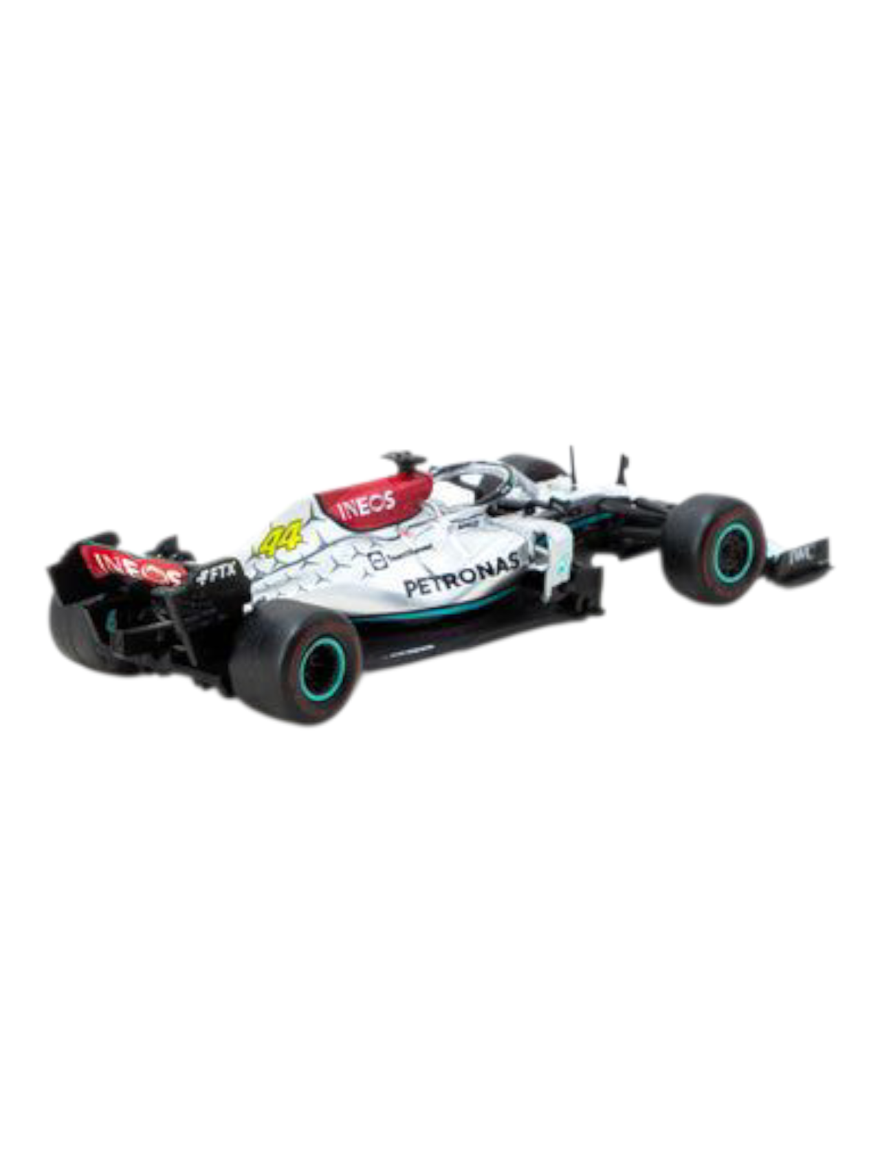 Tarmac Works Formula 1 Mercedes-AMG F1 W12 E Performance Las Vegas Grand Prix Launch Party 1:64 Scale