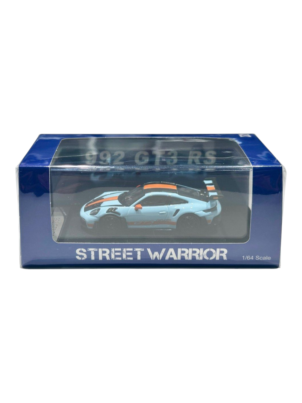 Street Warrior Porsche 992 GT3 RS Premium Diecast 1:64 Scale (With Acrylic Case)