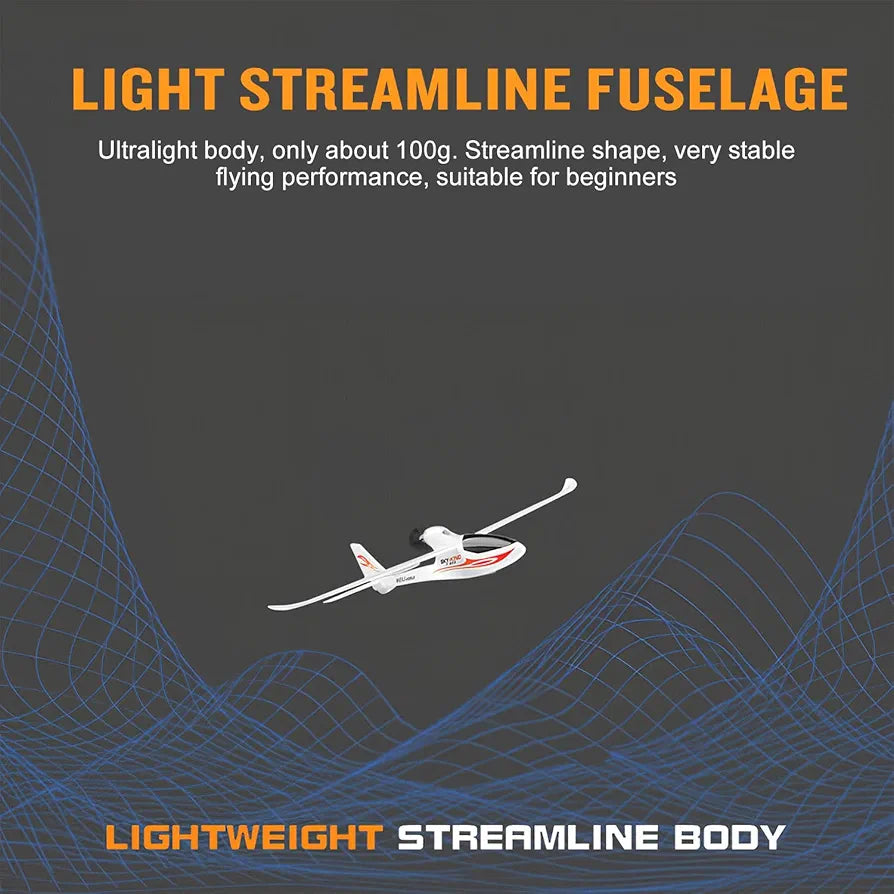 F959S SKY-KING 3Channel 2.4GHZ Radio Control Airplane LCD PRO Transmitter 7.4v 300mAh/20C battery