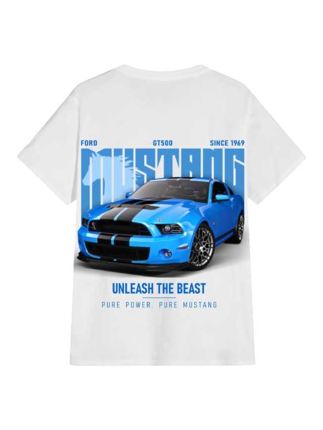 Drift culture Mustang Edition oversize tshirt