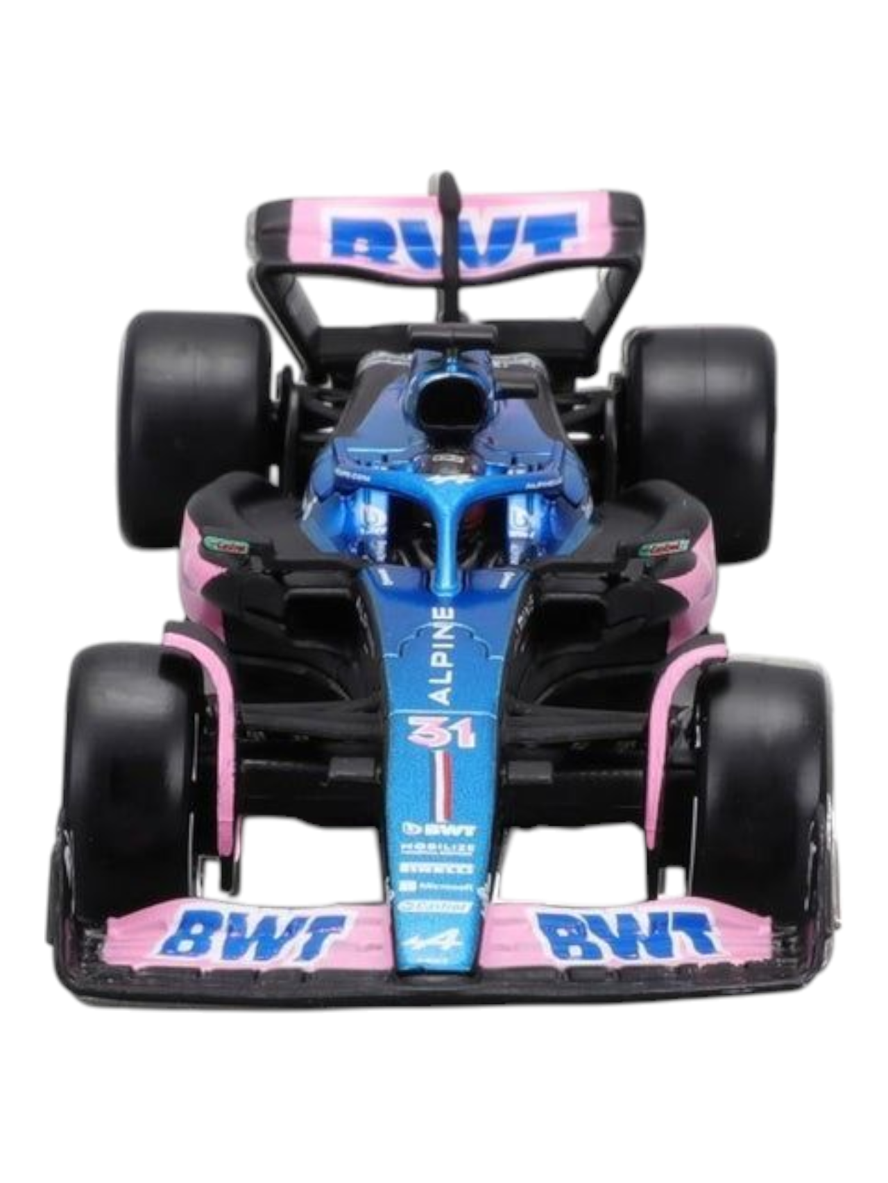 Bburago Formula 1 (F1) Alpine A523 #31 Esteban Ocon Diecast 1:43 Scale