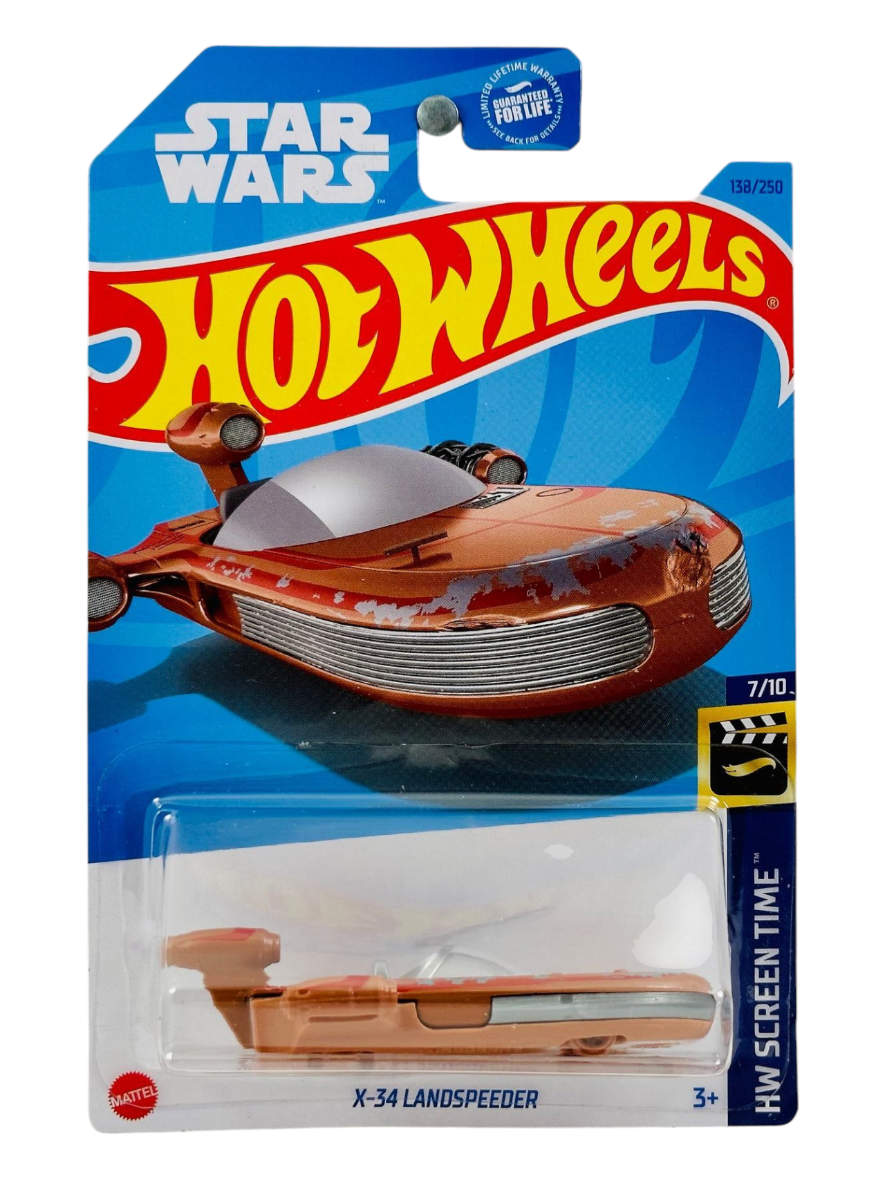 HotWheels Star Wars X-34 Landspeeder Imported Mainline 1:64 Scale