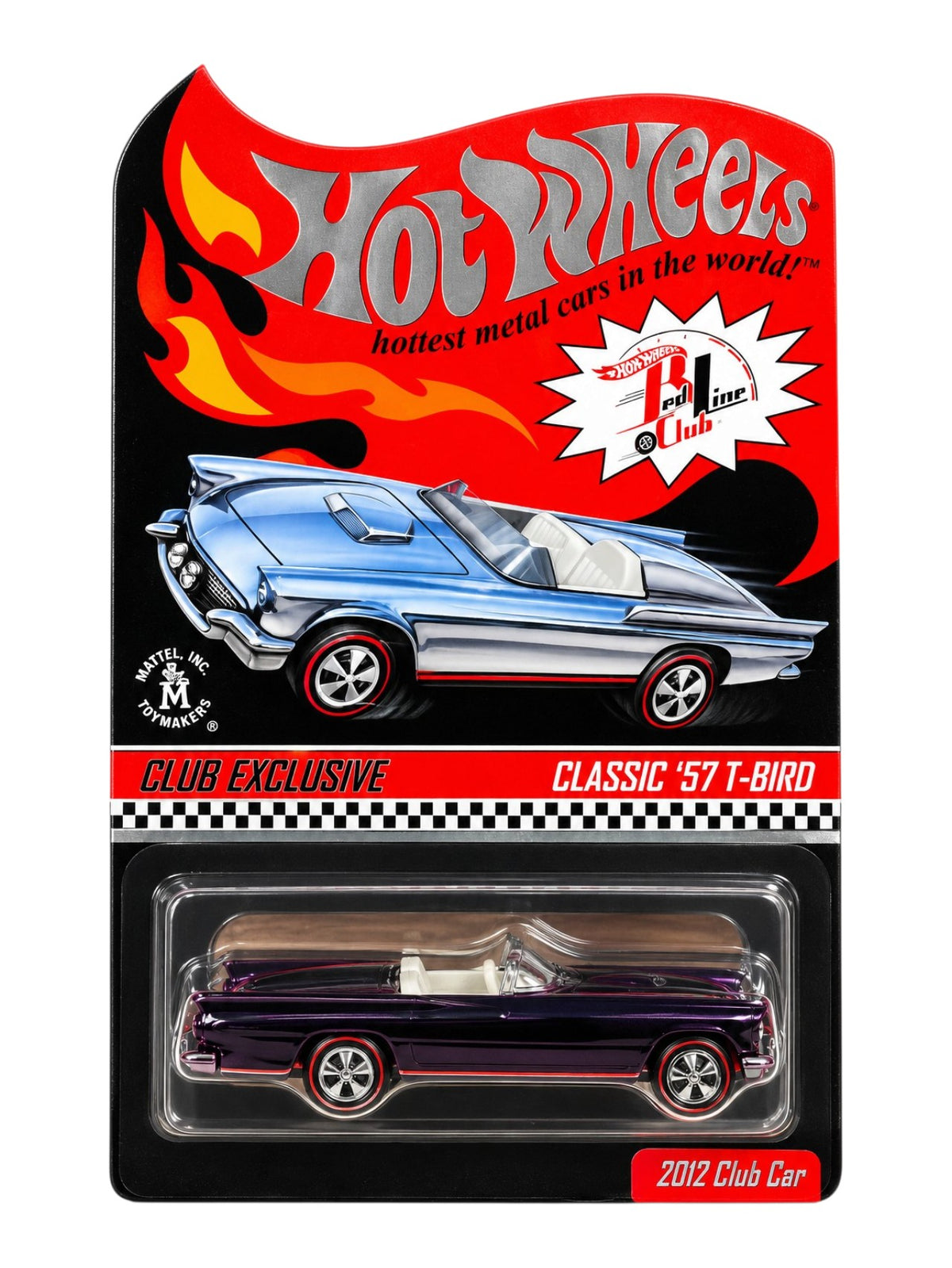 HotWheels RLC Classic '57 T-Bird Imported 1:64 scale ( With Protector )