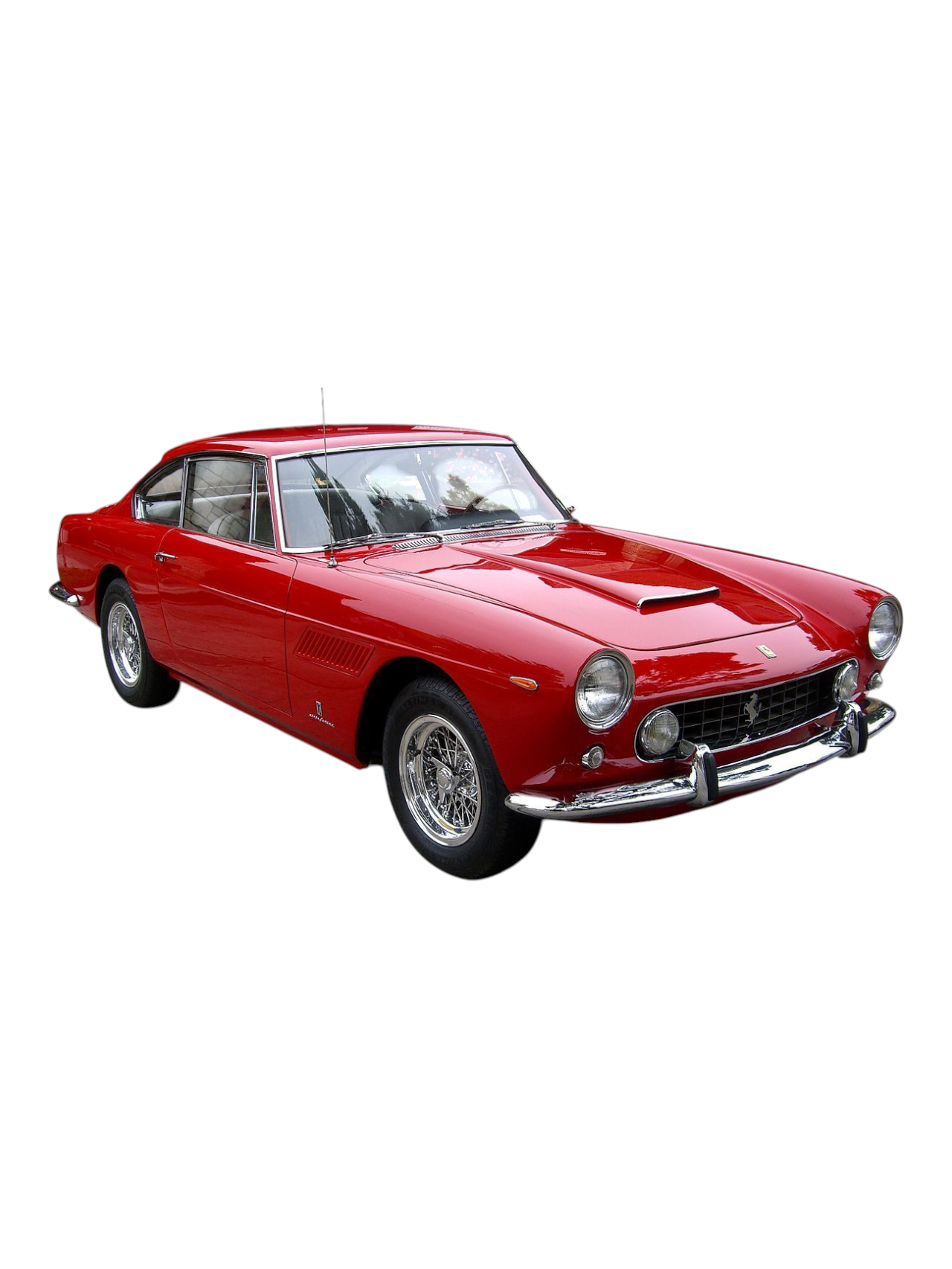 Bburago Ferrari 250 GT Berlinnetta passo corto 1:24 Scale With Acrylic Case