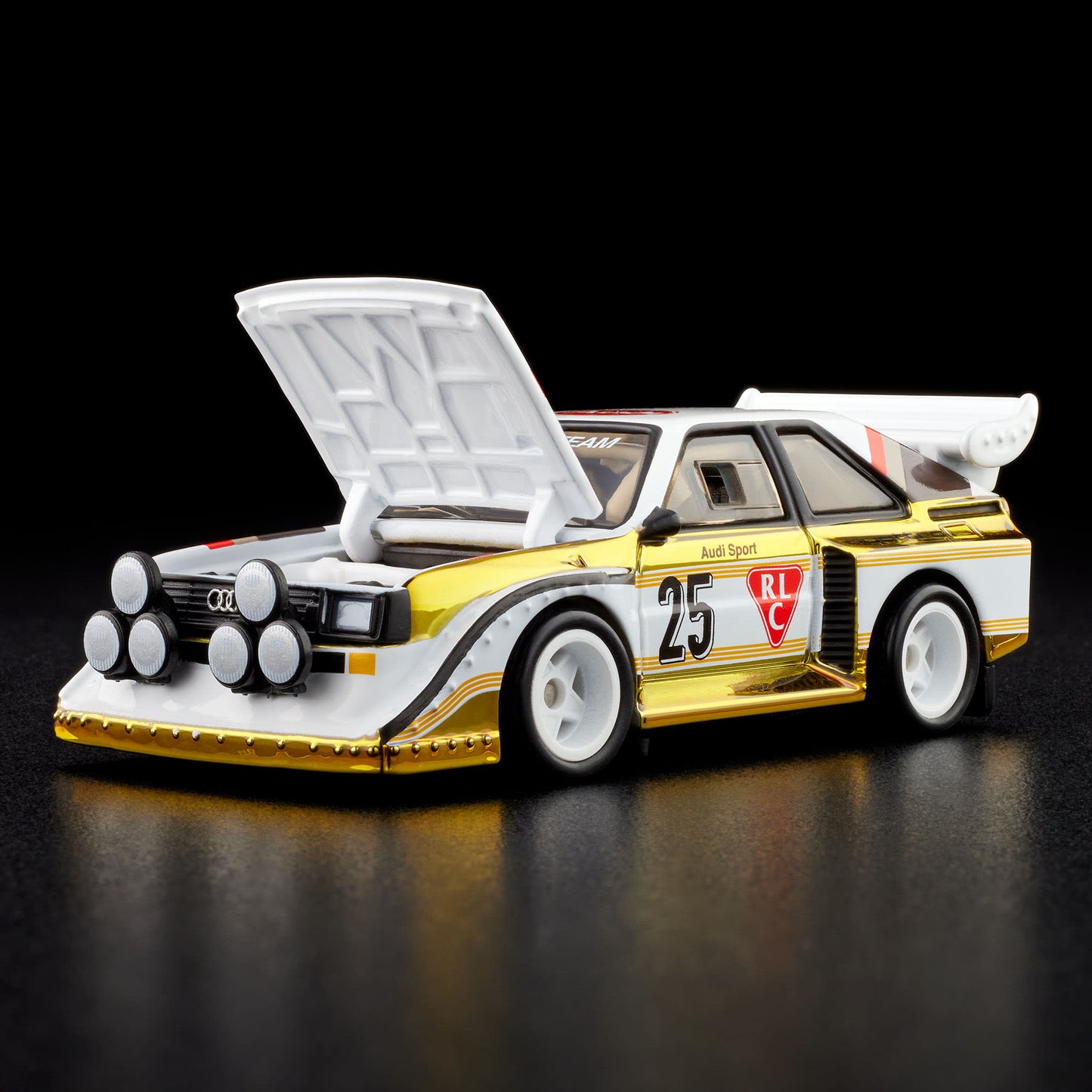 HotWheels RLC 1985 audi sport Quattro s1 imported 1:64 Scale