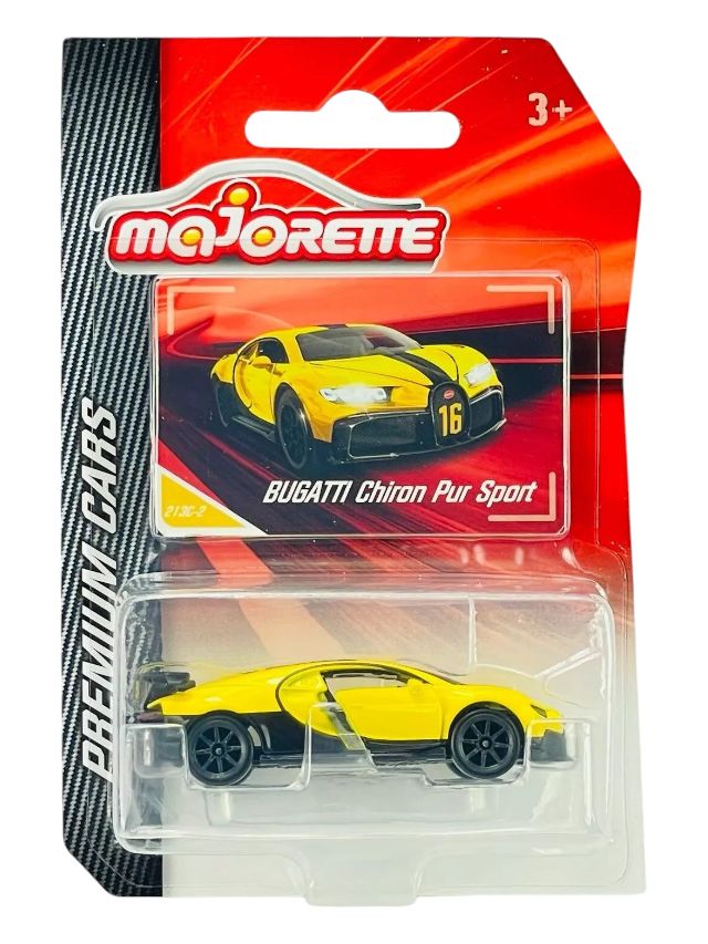 Majorette Premium Cars Bugatti Chiron Pur Sport 1:64 Scale