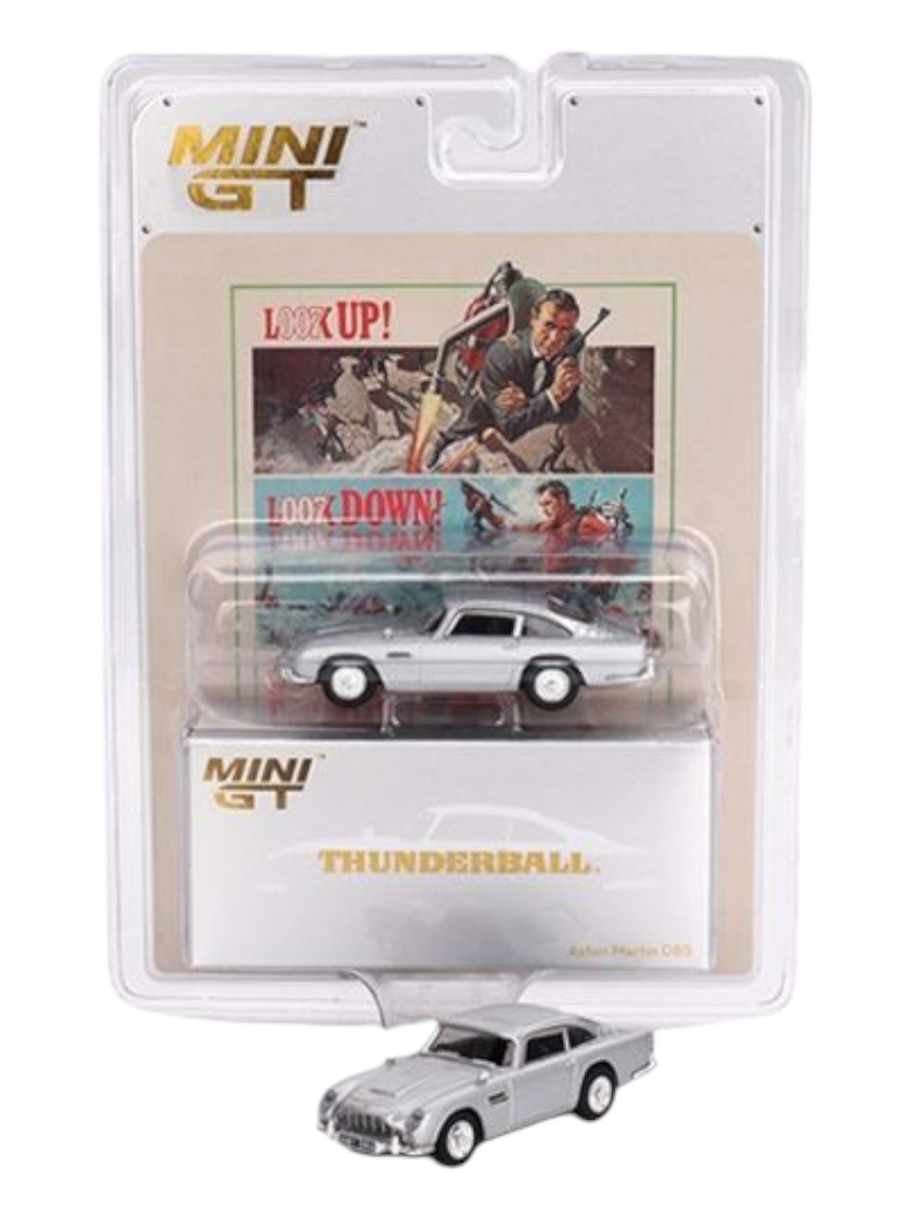 Modellino Auto Mini GT 1/64 Aston Martin DB5 "007 Thunderball" 1965 - Foto 10