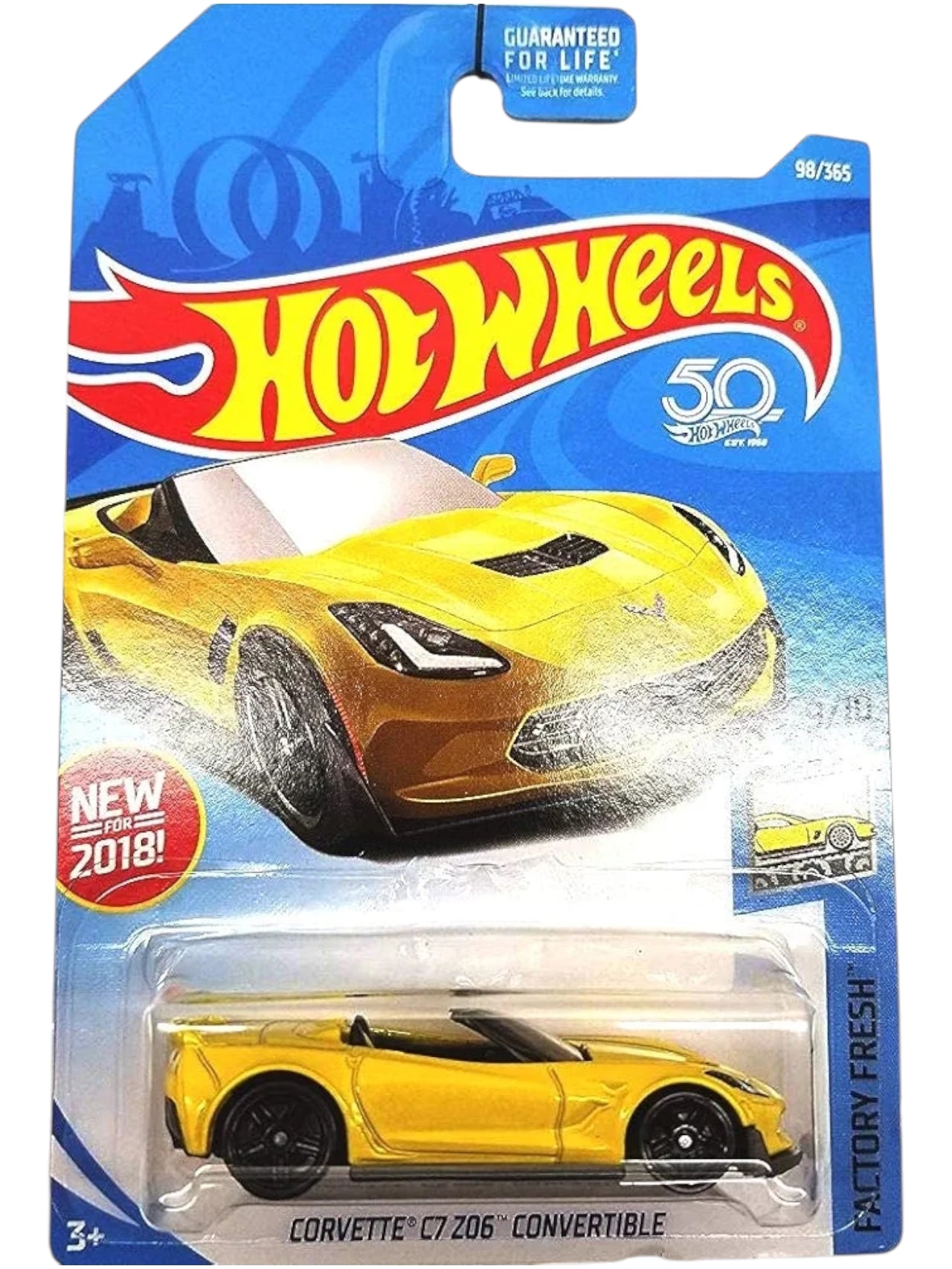 Hot Wheels corvette c7 z06 convertible imported mainline 1:64 Scale