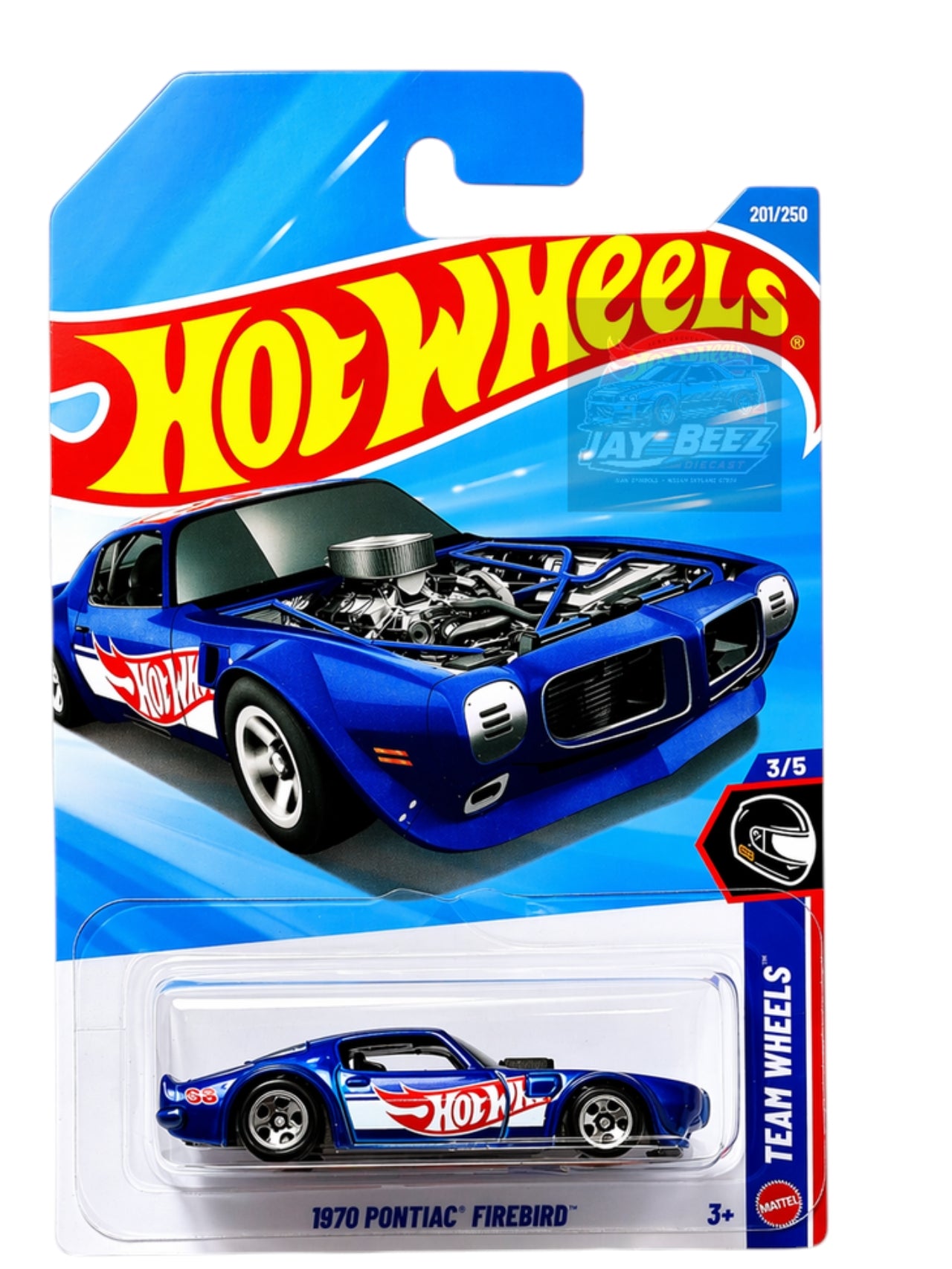 HotWheels Mainline "1970 PONTIAC FIREBIRD"Imported Mainline 1:64 Scale