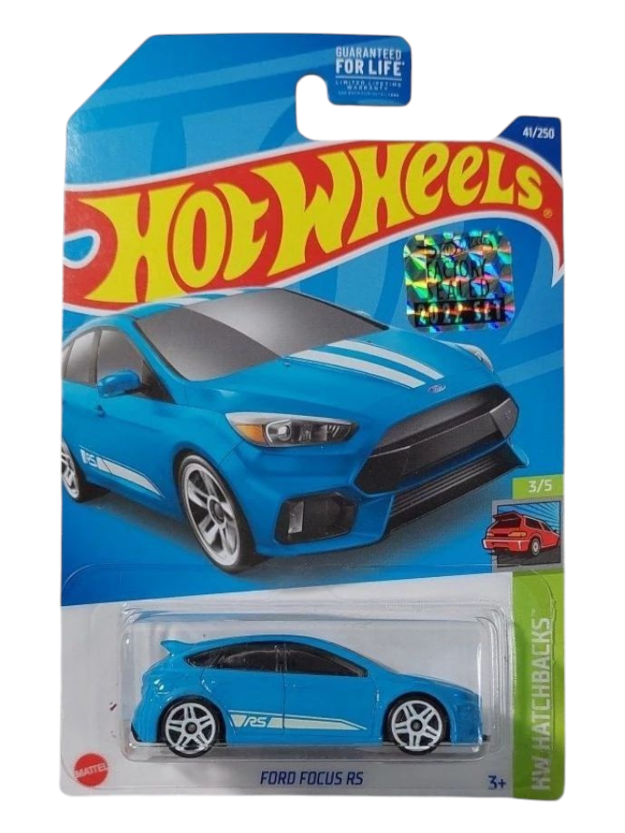 HotWheels Ford Focus RS Imported Mainline 1:64 Scale