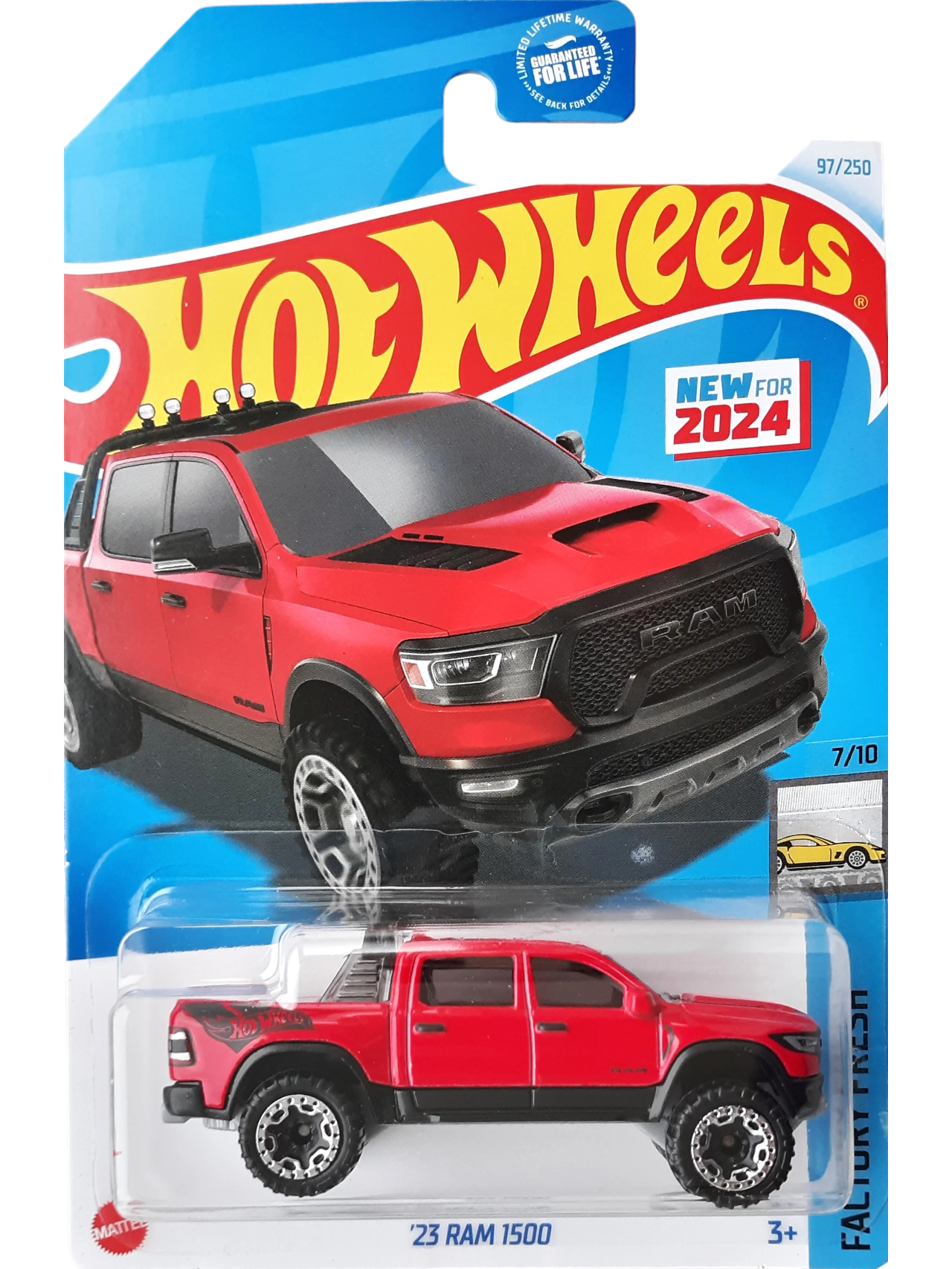 Hotwheels '23 ram 1500 imported mainline 1:64 Scale