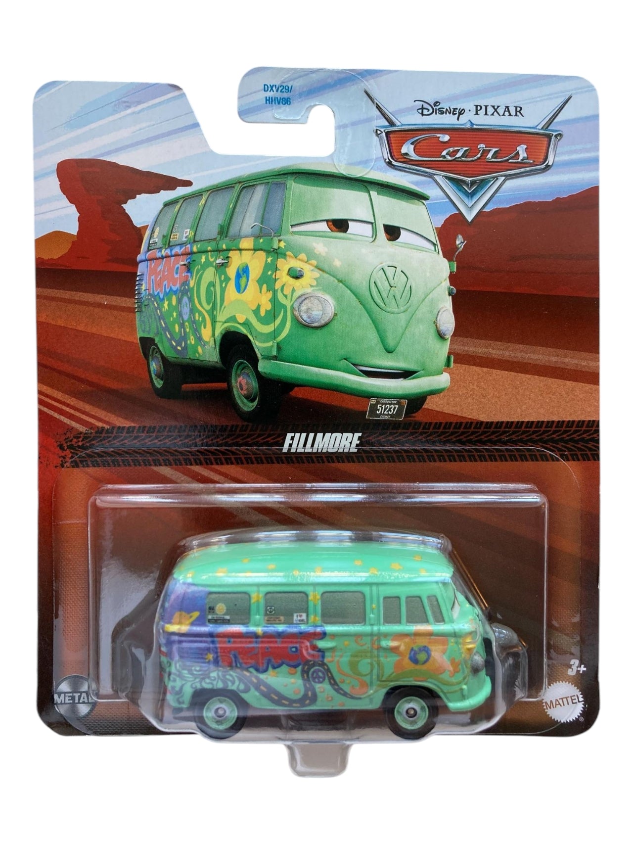 Disney Pixar Cars Fillmore 1:64 Scale